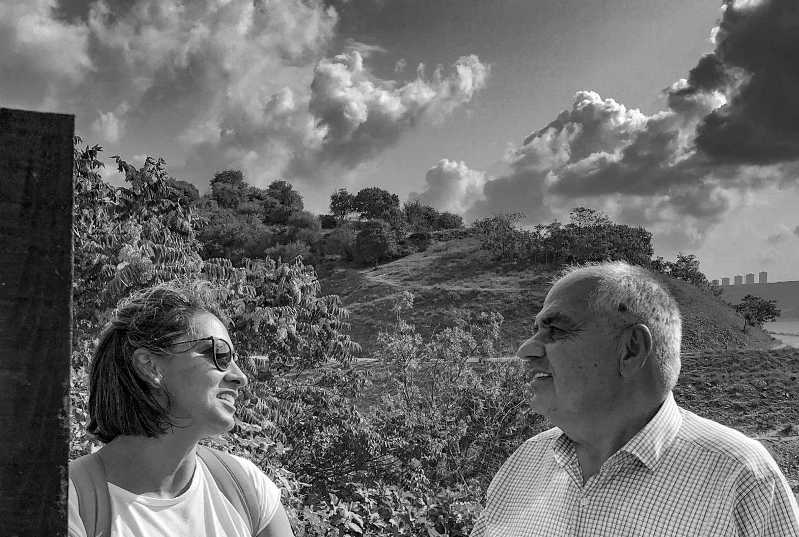Şamlar: the friendly mukhtar talks to Melis about the history of the village