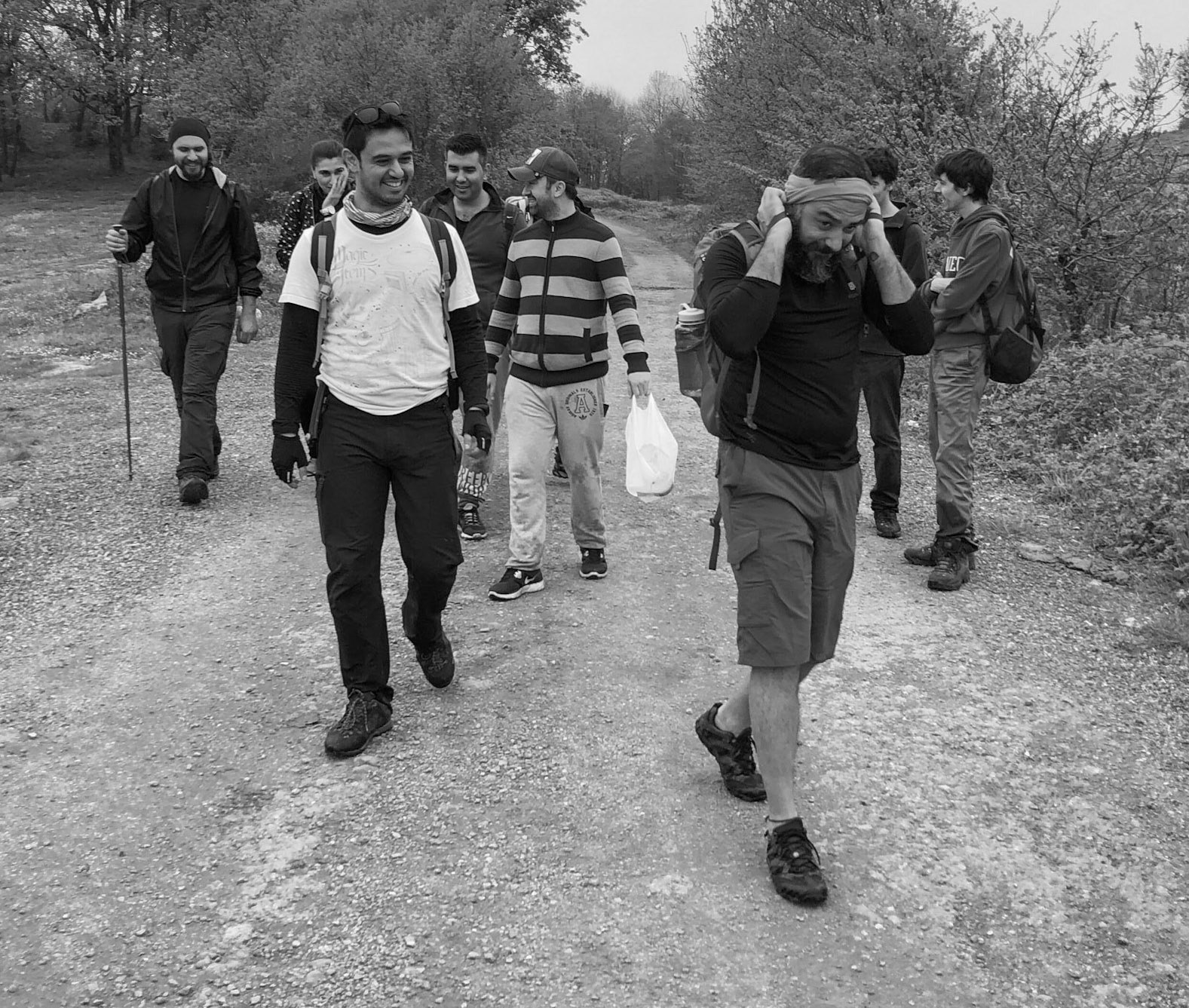 between Bozhane and Kılıçlı Köyü: on a country road