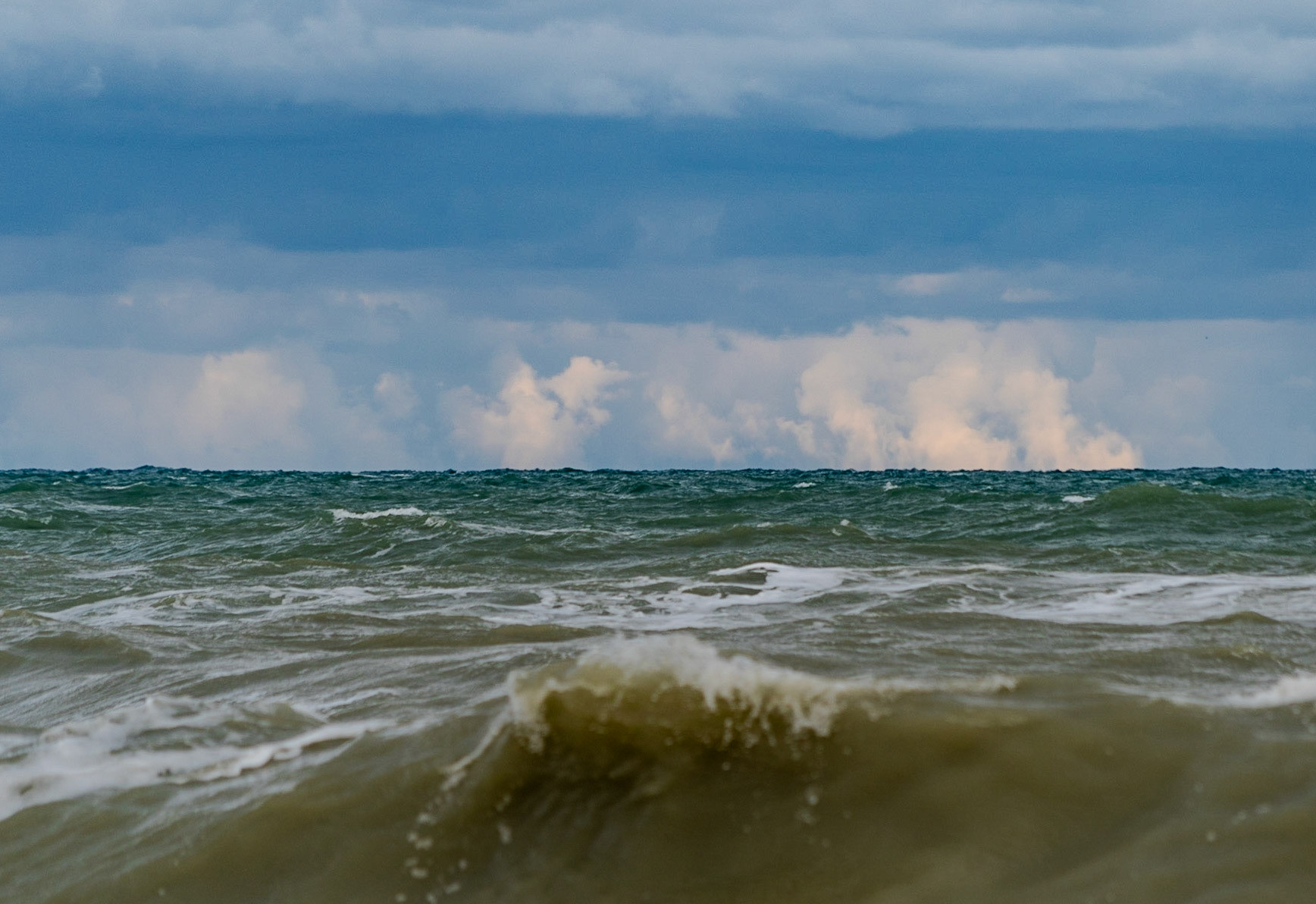 Karaburun beach: Black Sea cloudscape