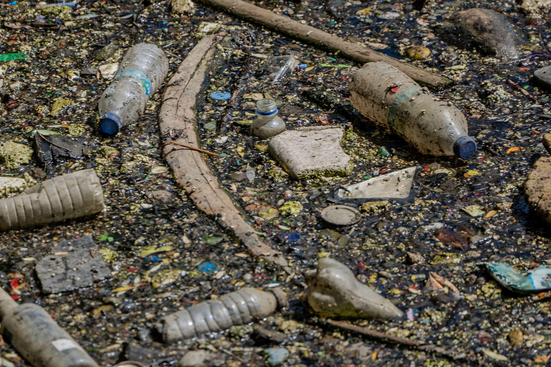 the Değirmendere: appalling flotsam