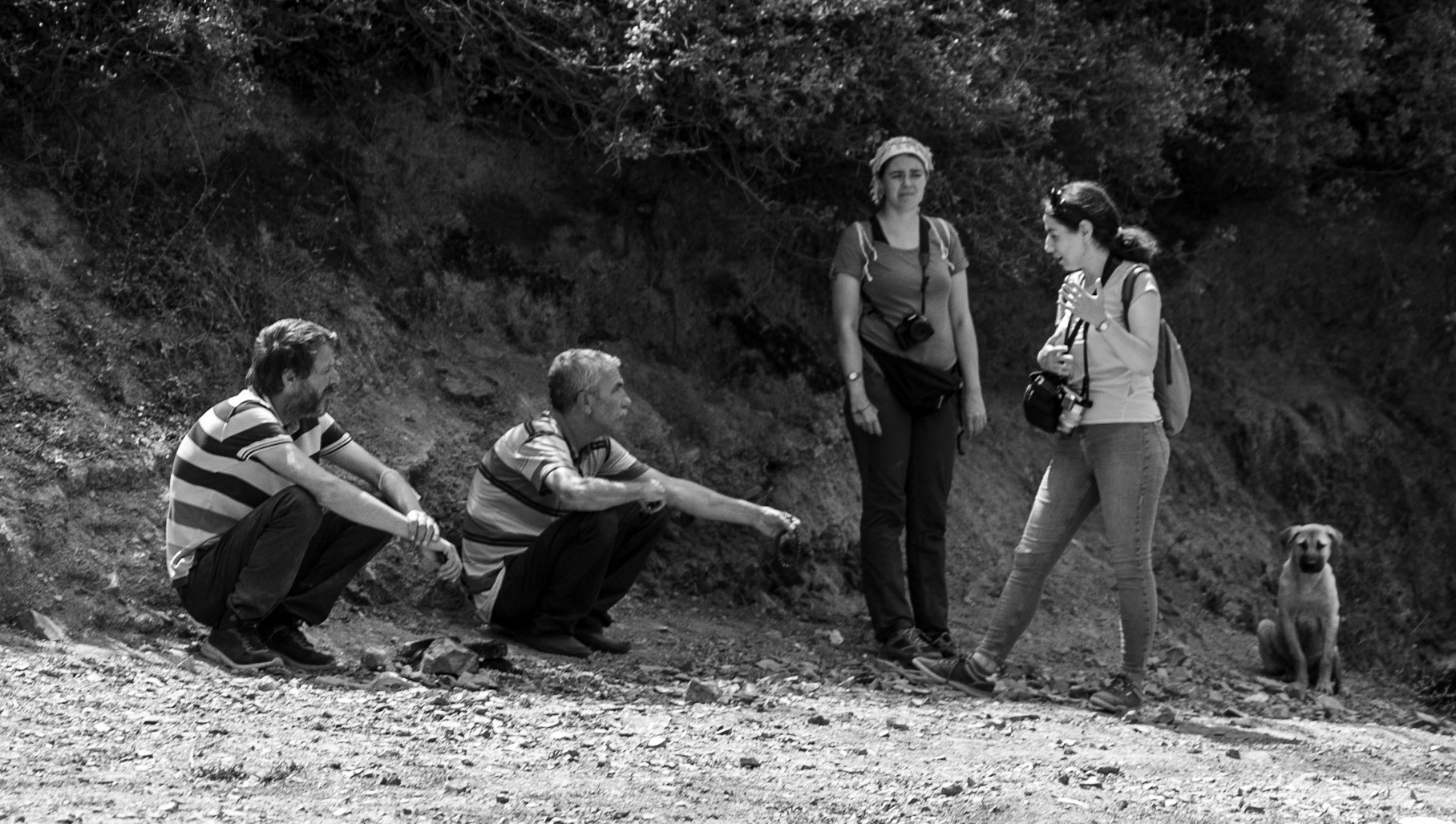 Cebeci cave: informative locals