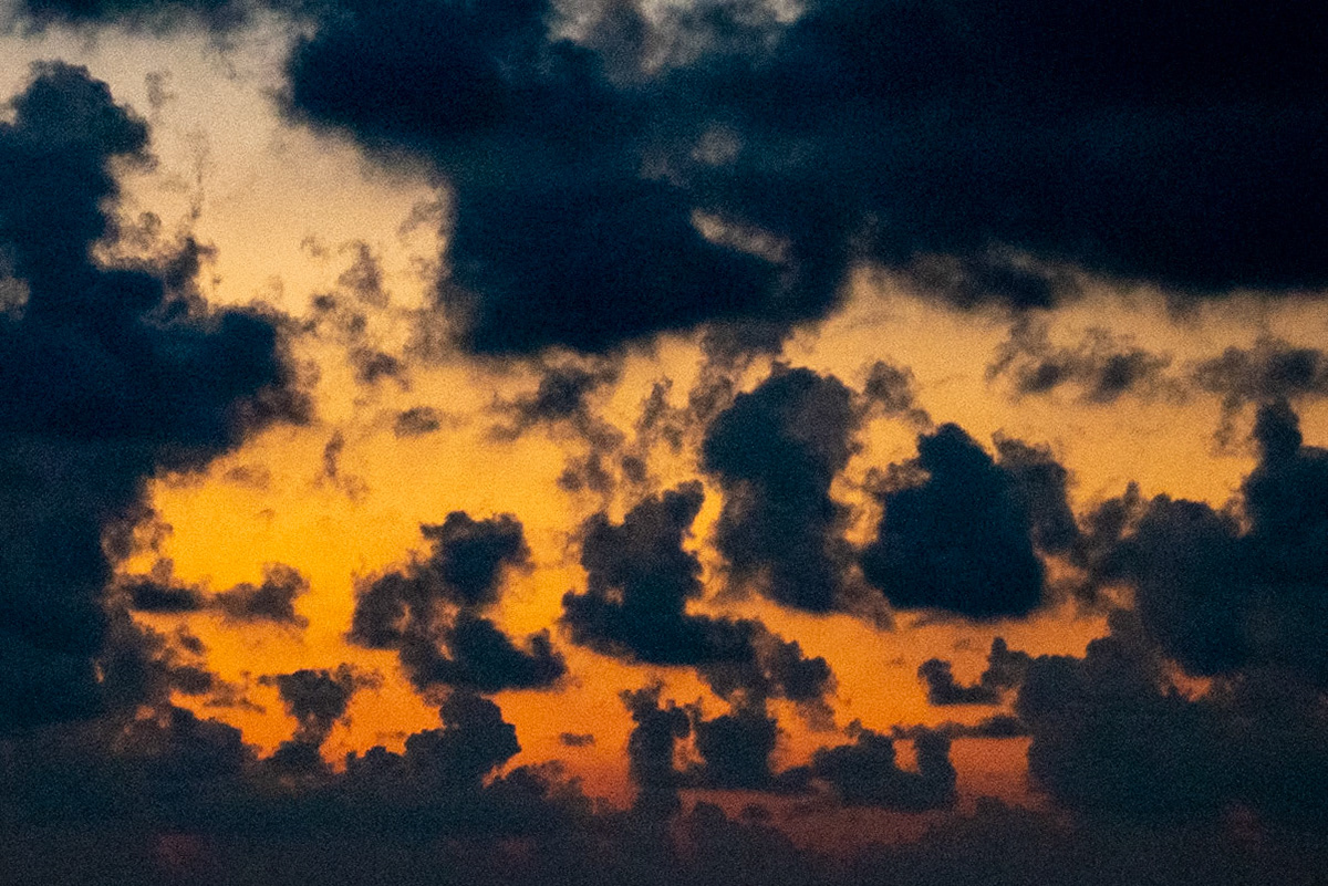 between the English Houses and Riva: sunset