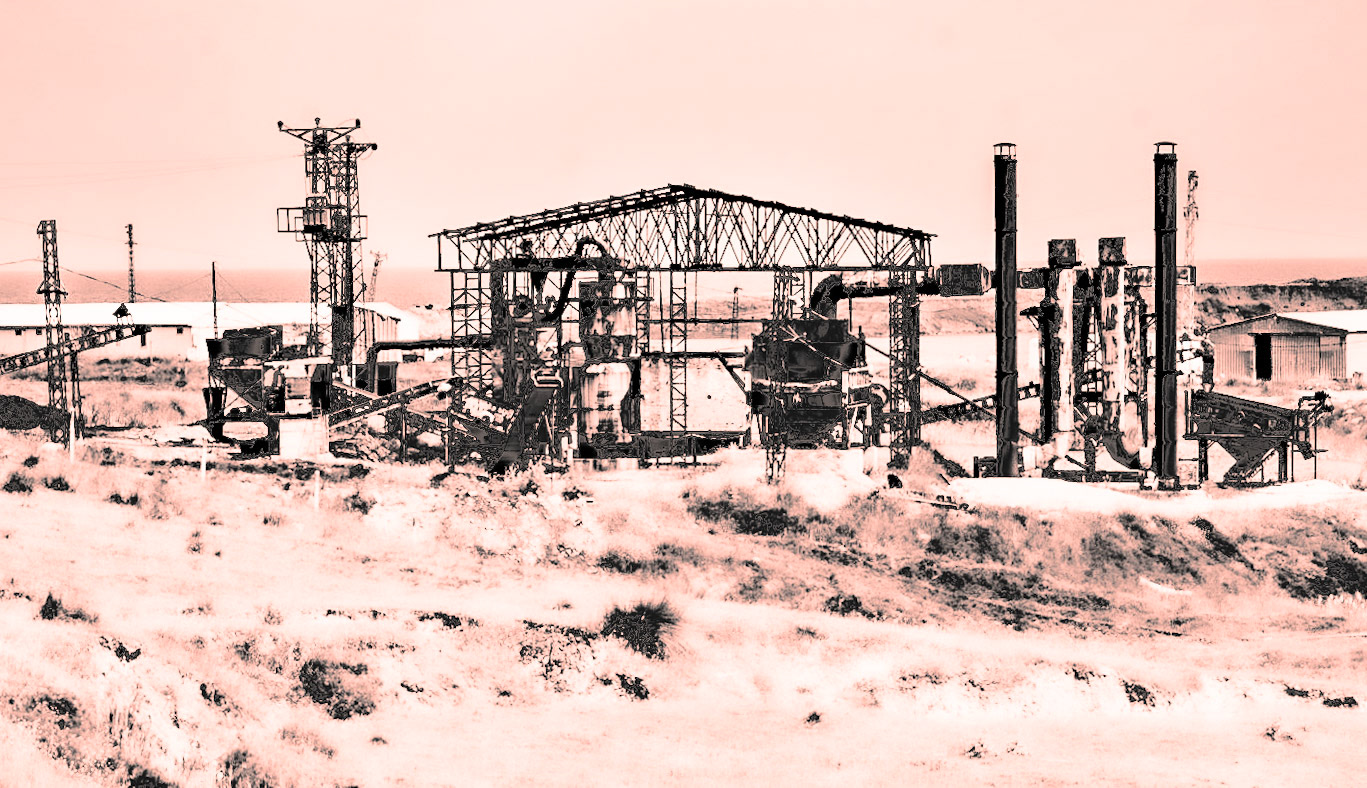 Yeniköy: active mineworks