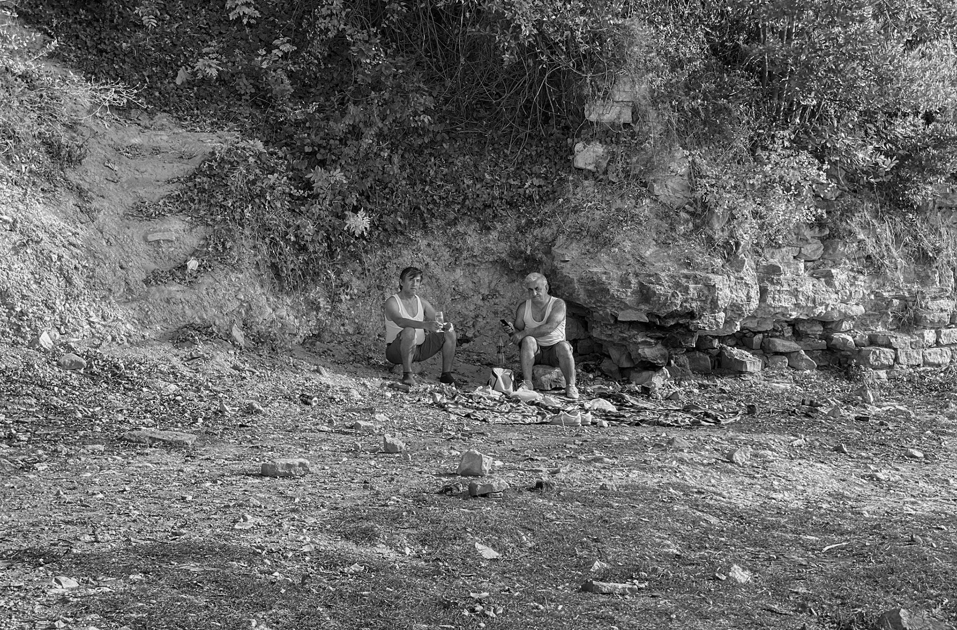 Trikos fort: fishermen