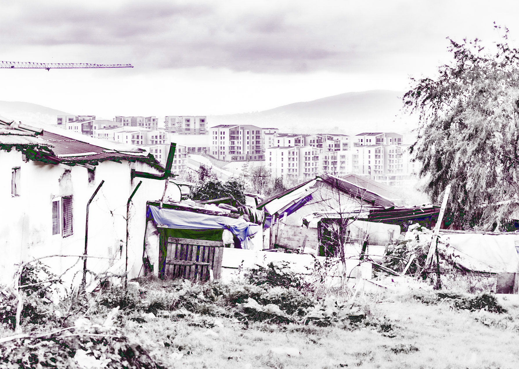 Nişantepe: shacks and identikit modern housing