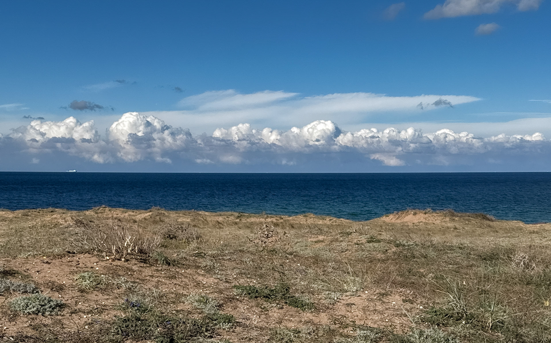Doǧancılı dunes: ominous cloud (though it didn't rain)