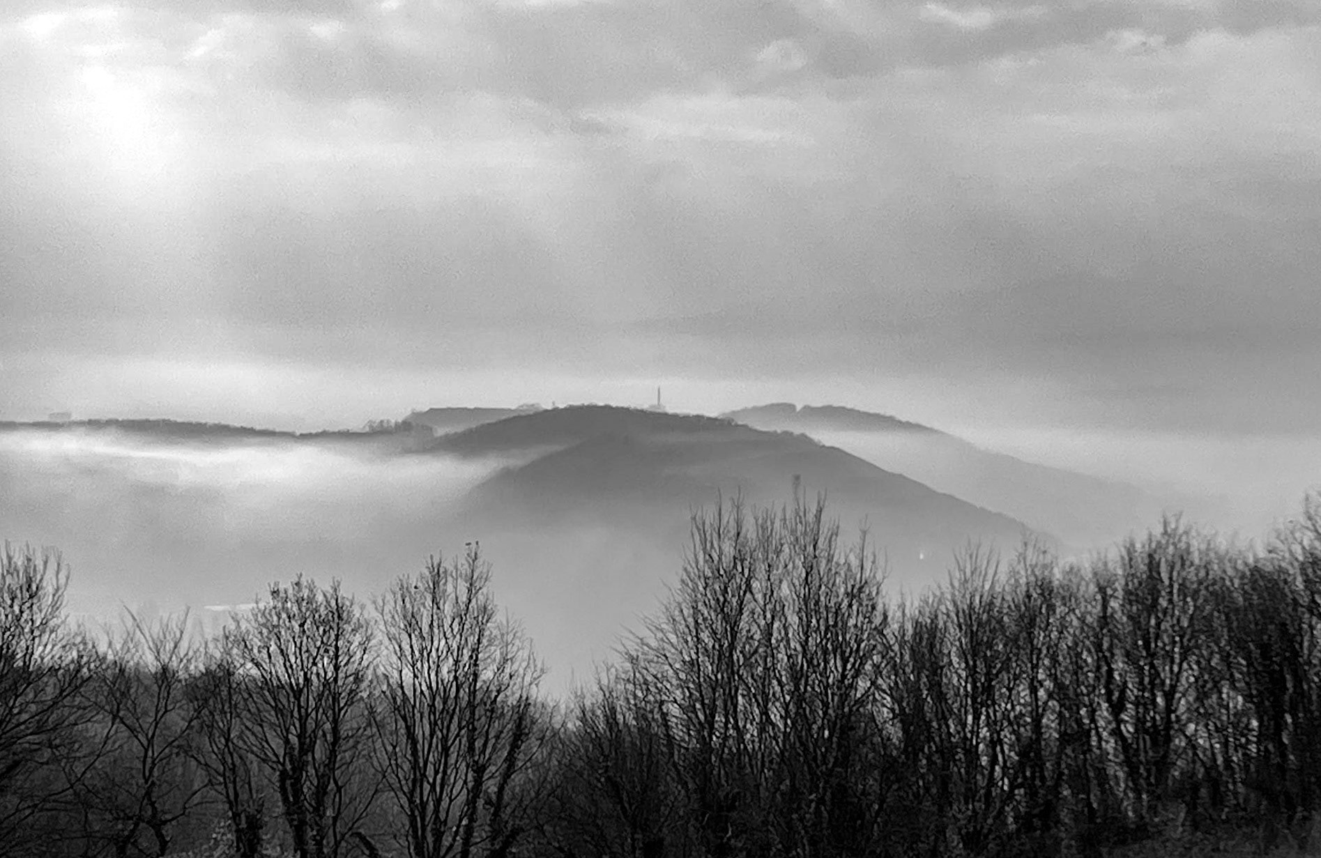 Bozhane S hill: land and sky scape