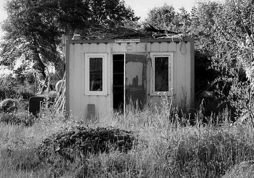 Germe’s telegraph line: a shed