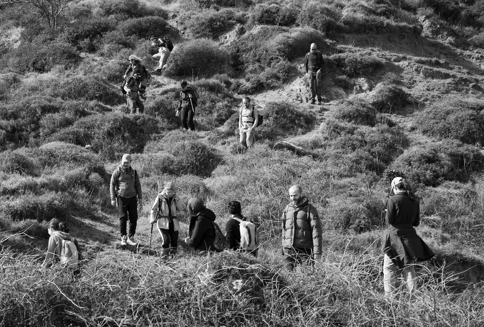 Yom descent: coming down the headland