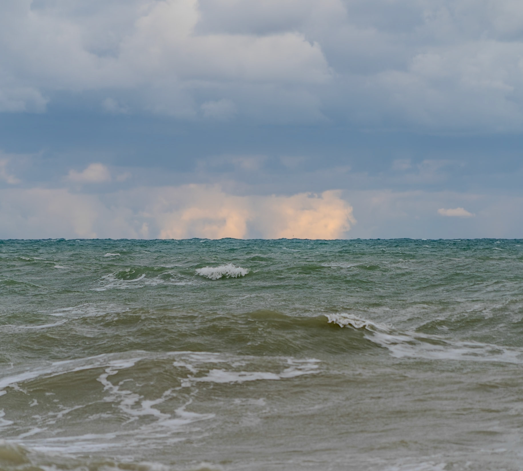 Karaburun beach: Black Sea cloudscape