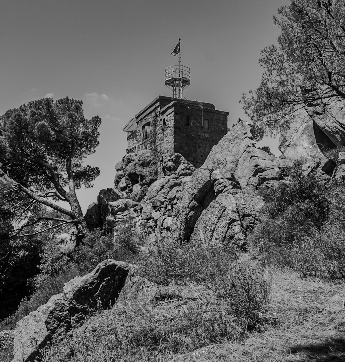 Süreyya Paşa lookout tower: view