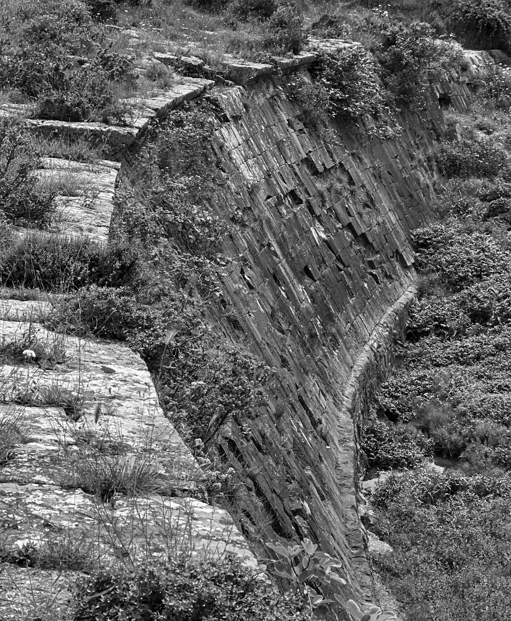 Şamlar Ottoman dam: the face