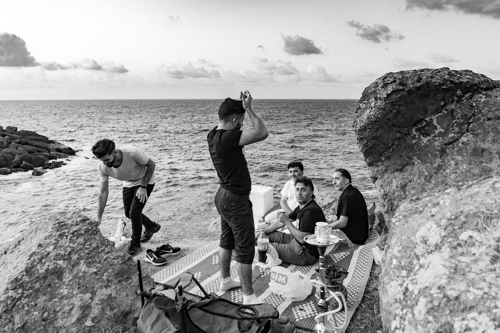 between the 'English' houses and Riva: afiyet olsun