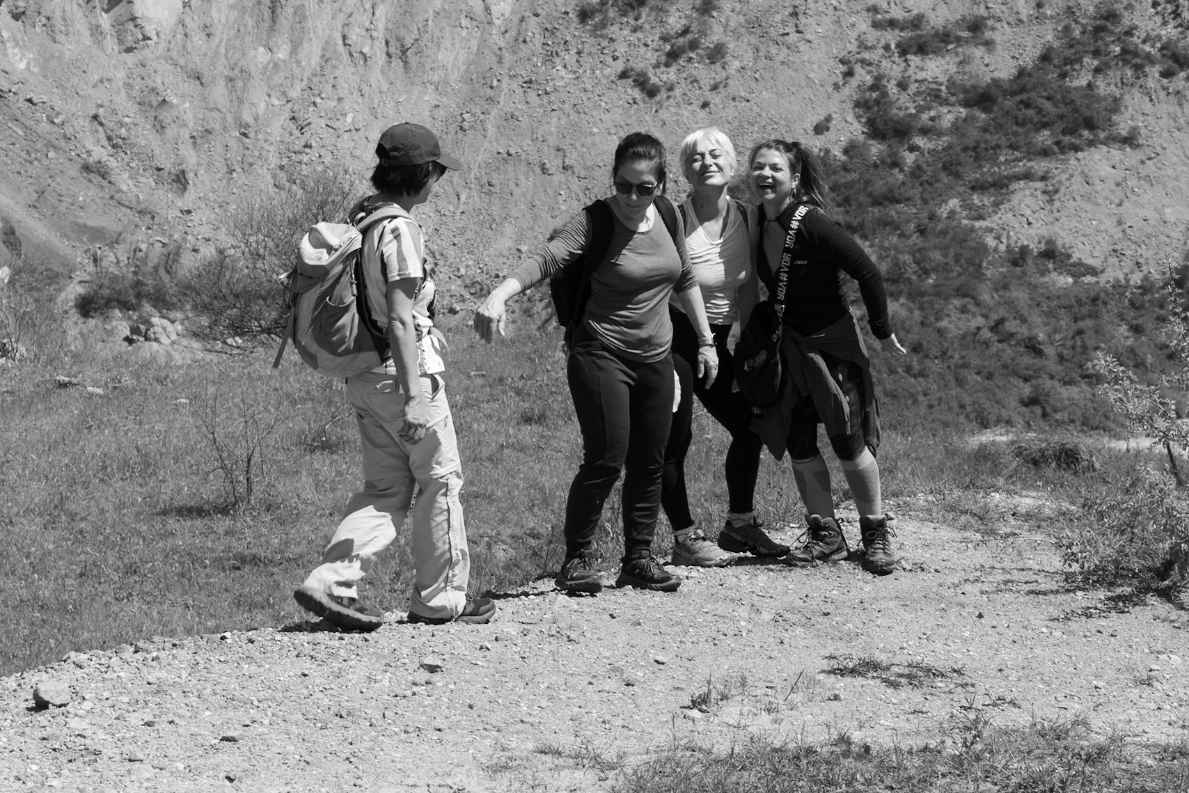 Hüseyinli opencast mine: today's hikers
