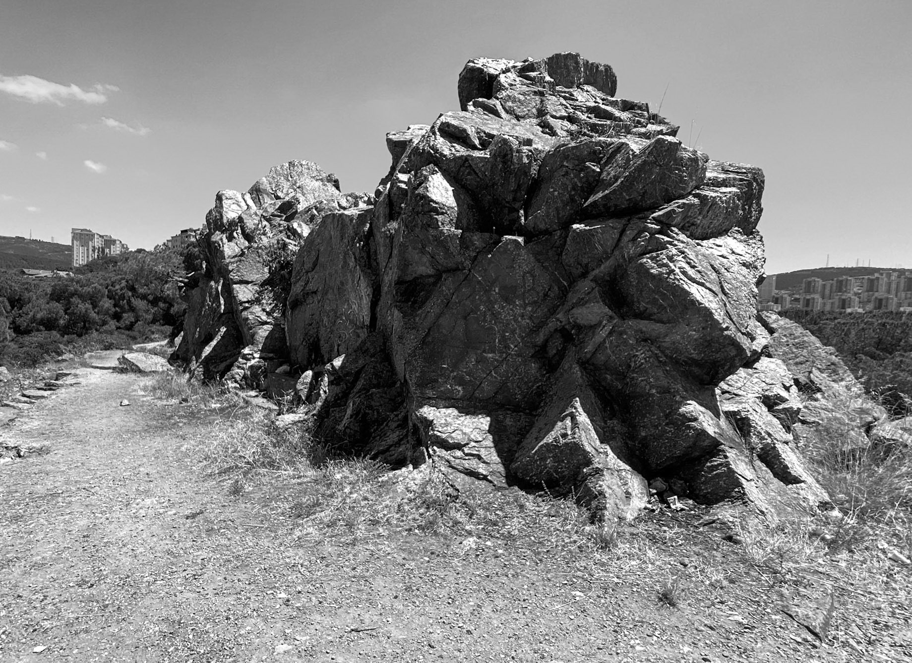 Süreyya Paşa outcrop: view