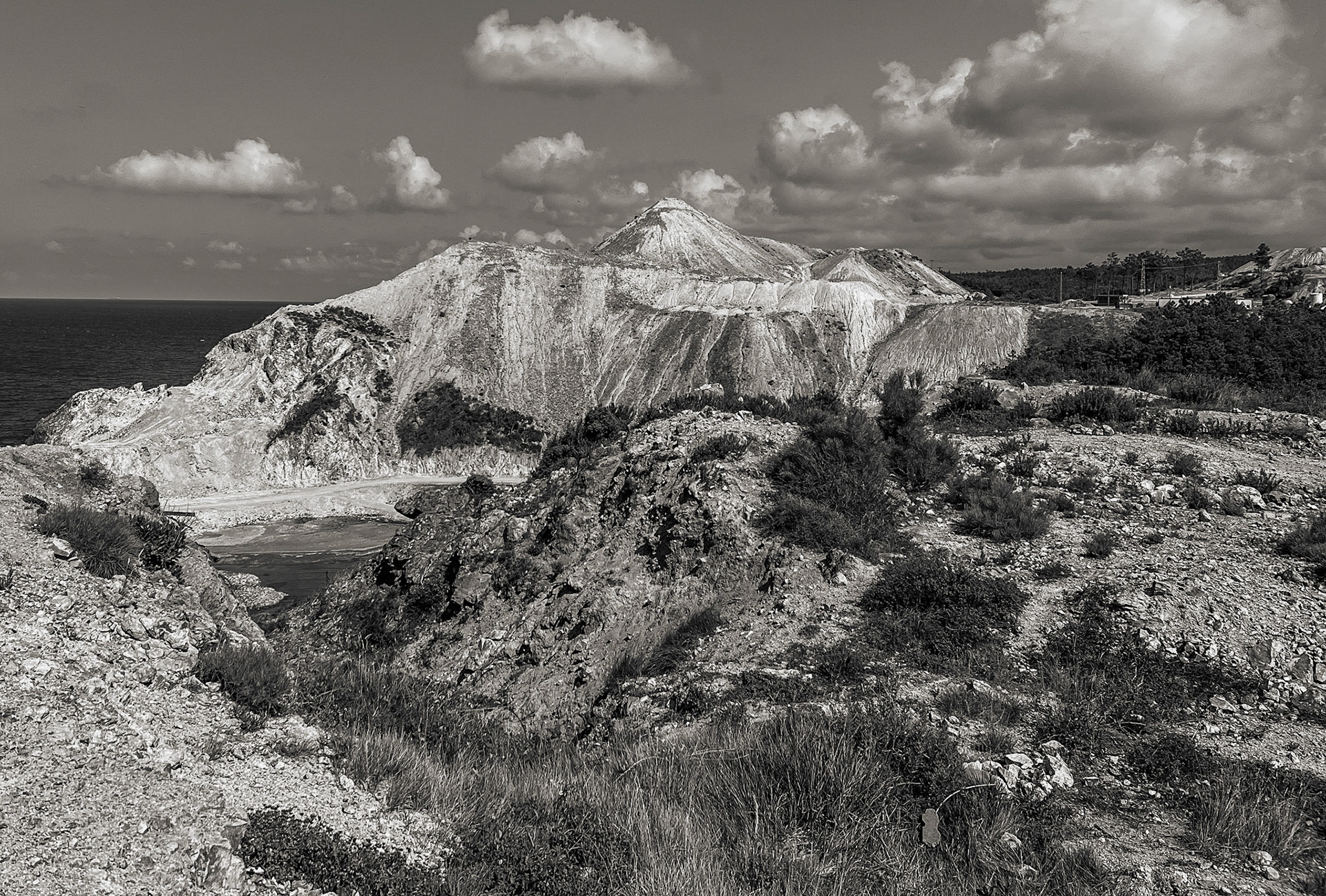 Kurna quarry: view