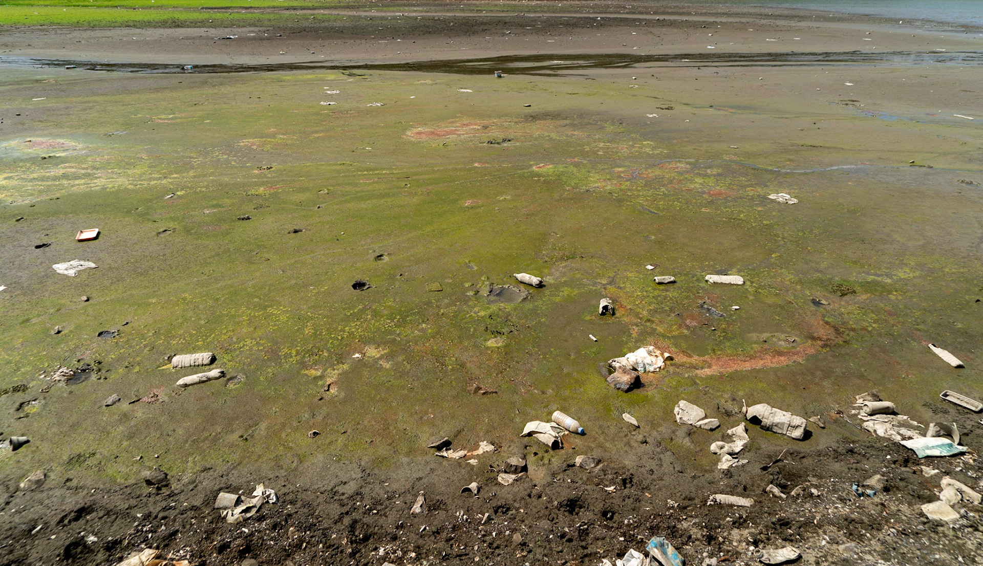 Alibey reservoir: why swimming didn't seem like a good idea today
