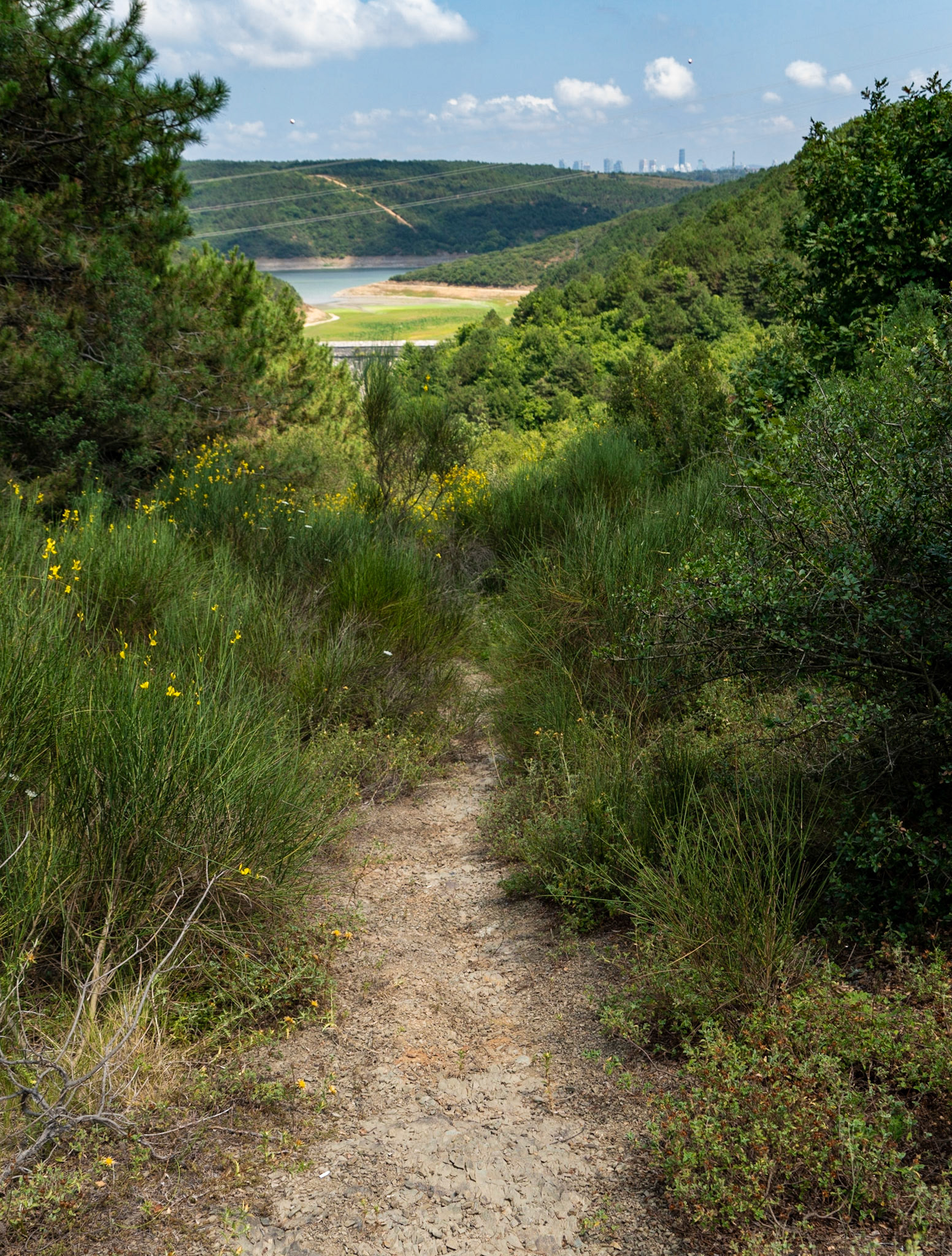 Güzelce aqueduct: seen from the southwest