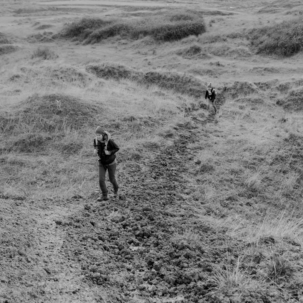 heading west from Akpınar: Tasha and Tugba