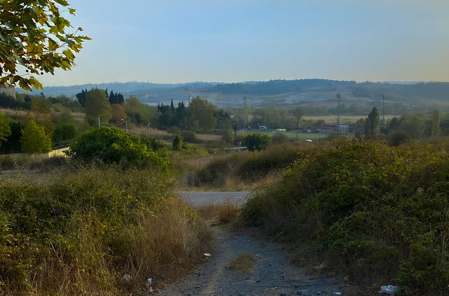 Terkos: looking south