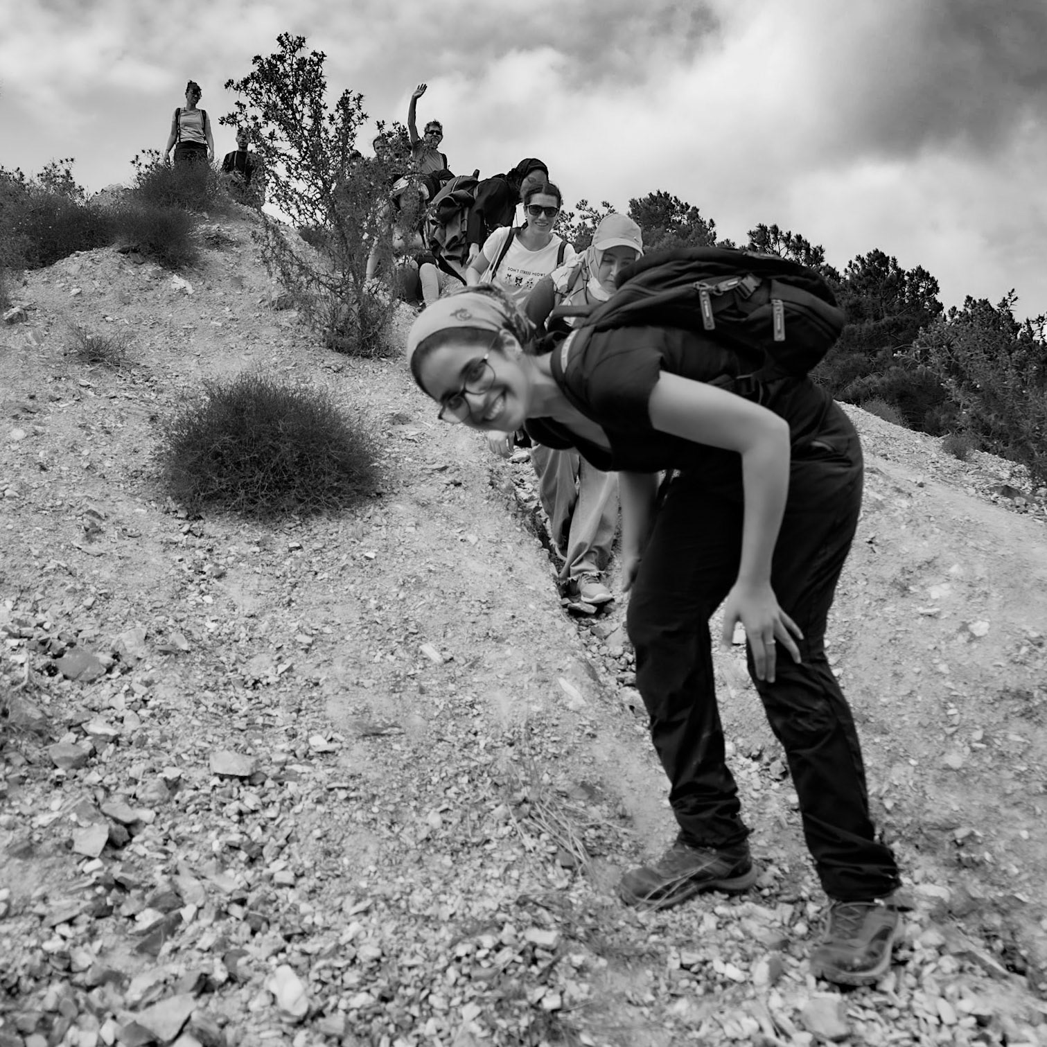 Cebeci: scrambly descent