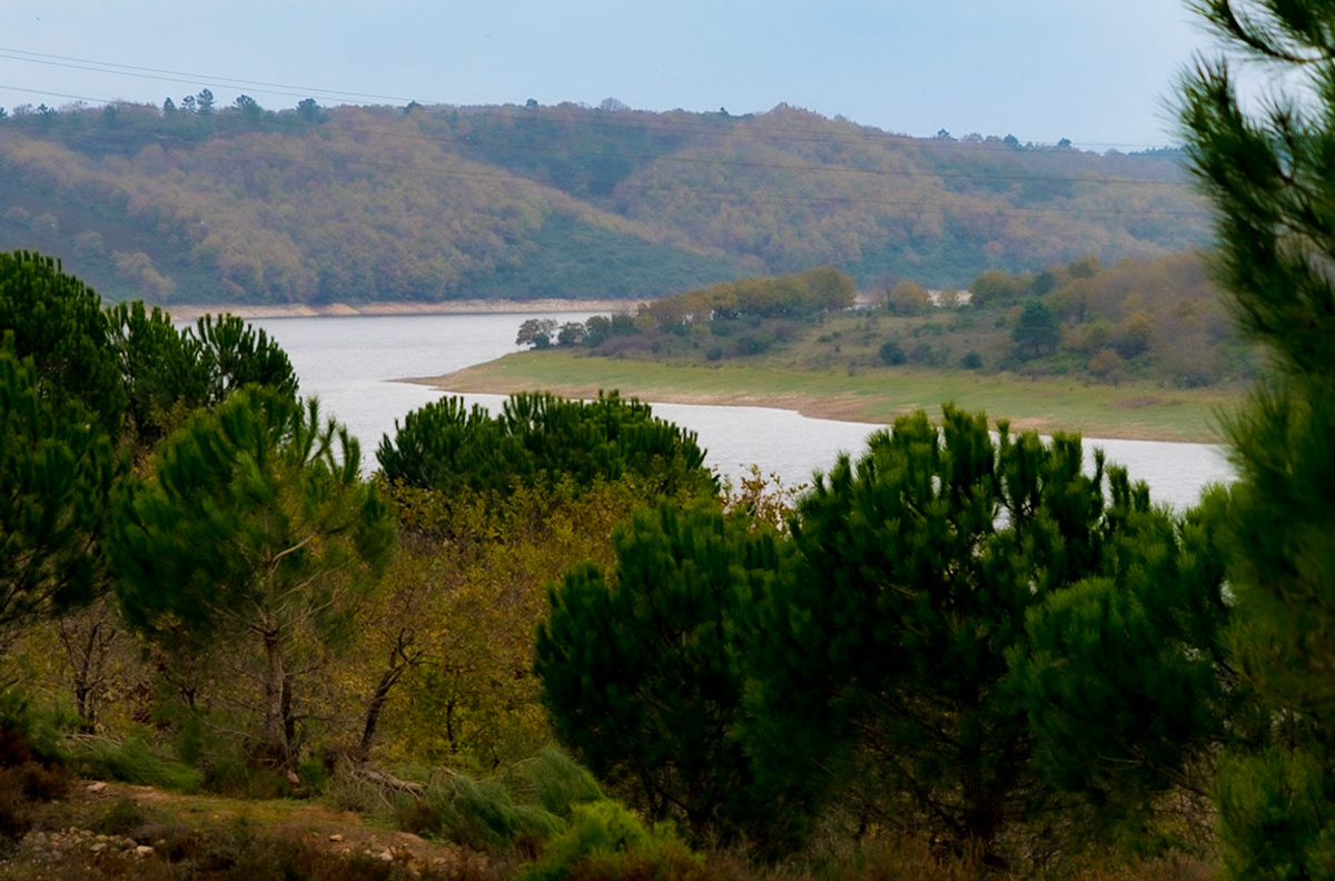 Ömerli reservoir: view from the south
