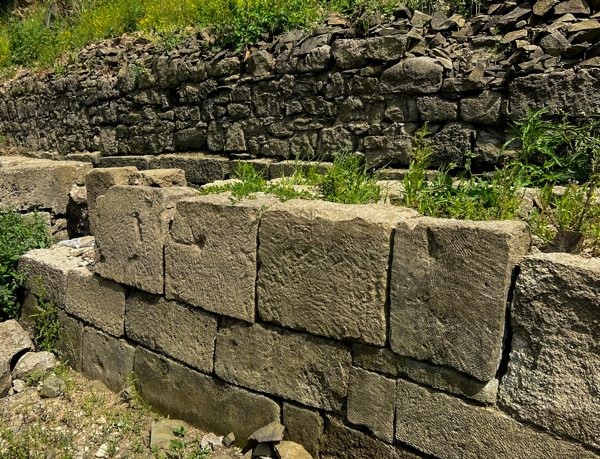 Şamlar Ottoman dam: the old channel