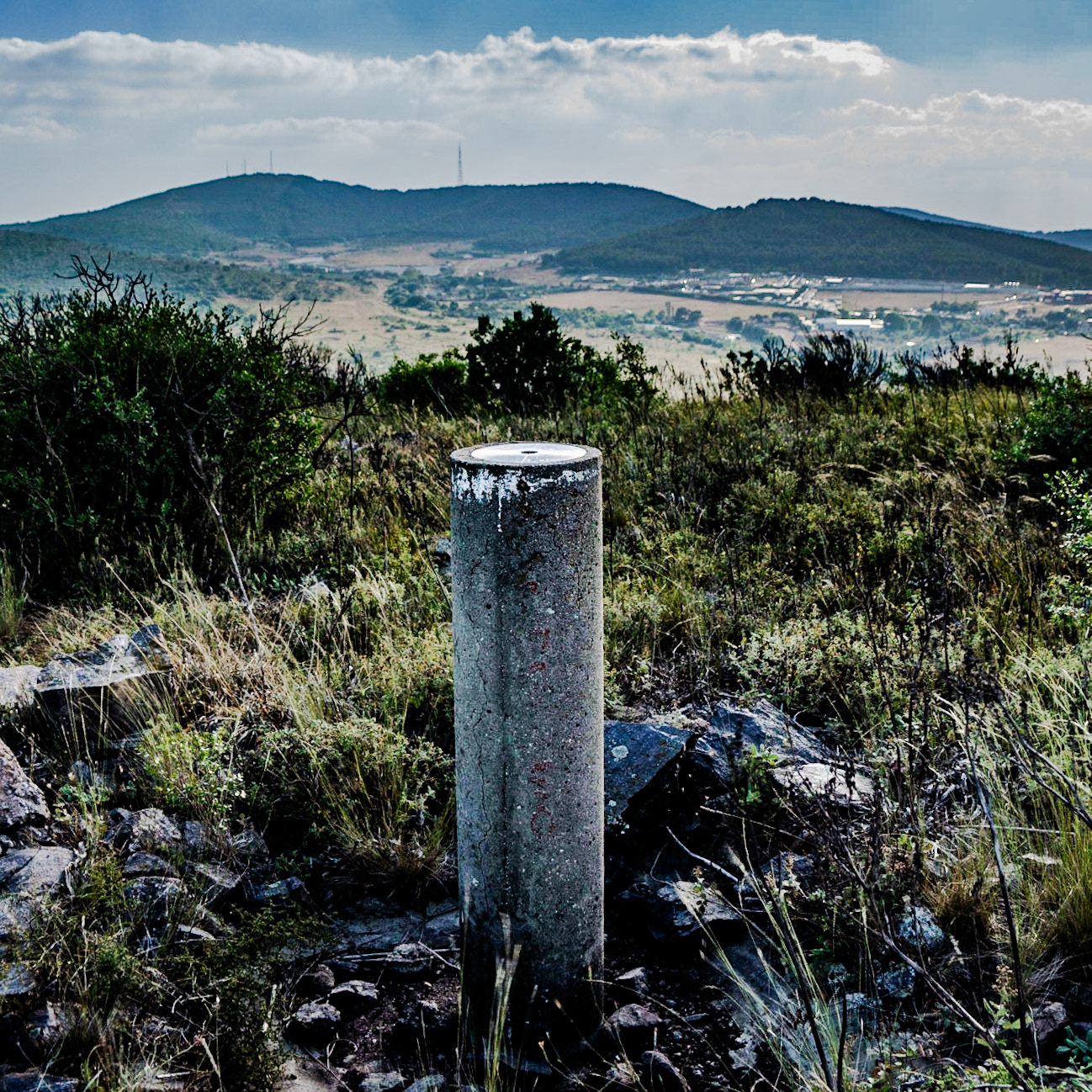 Ortadaǧ large hill: trig point
