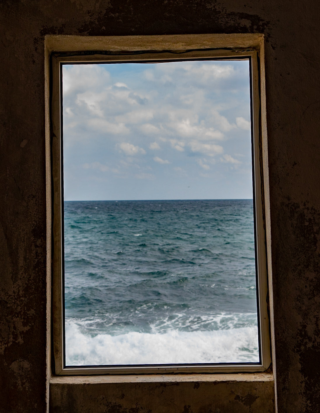 Karaburun: sea view from the boat house
