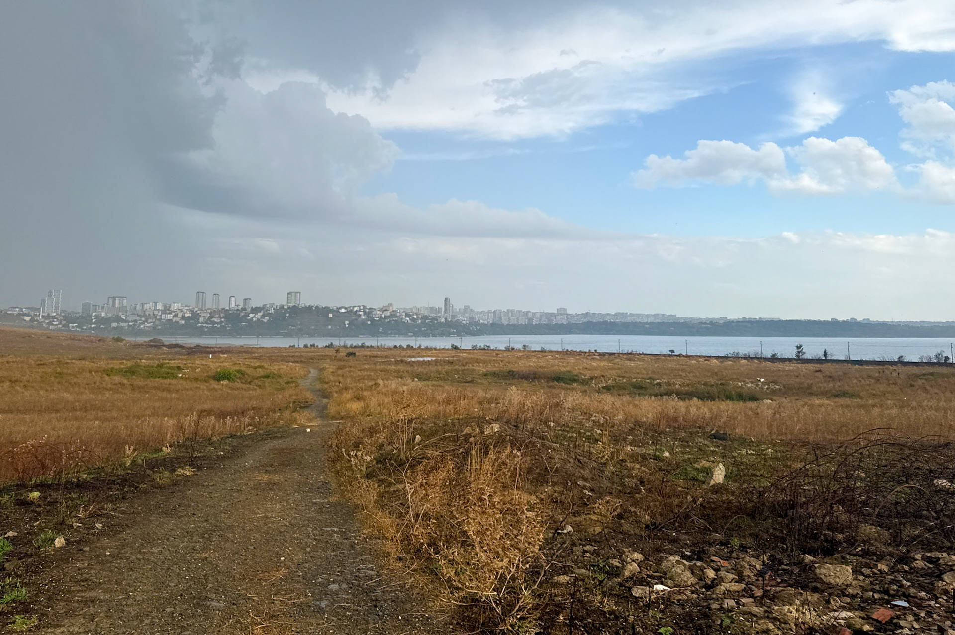 between Tahtakale and Bathonea: after a fast moving storm