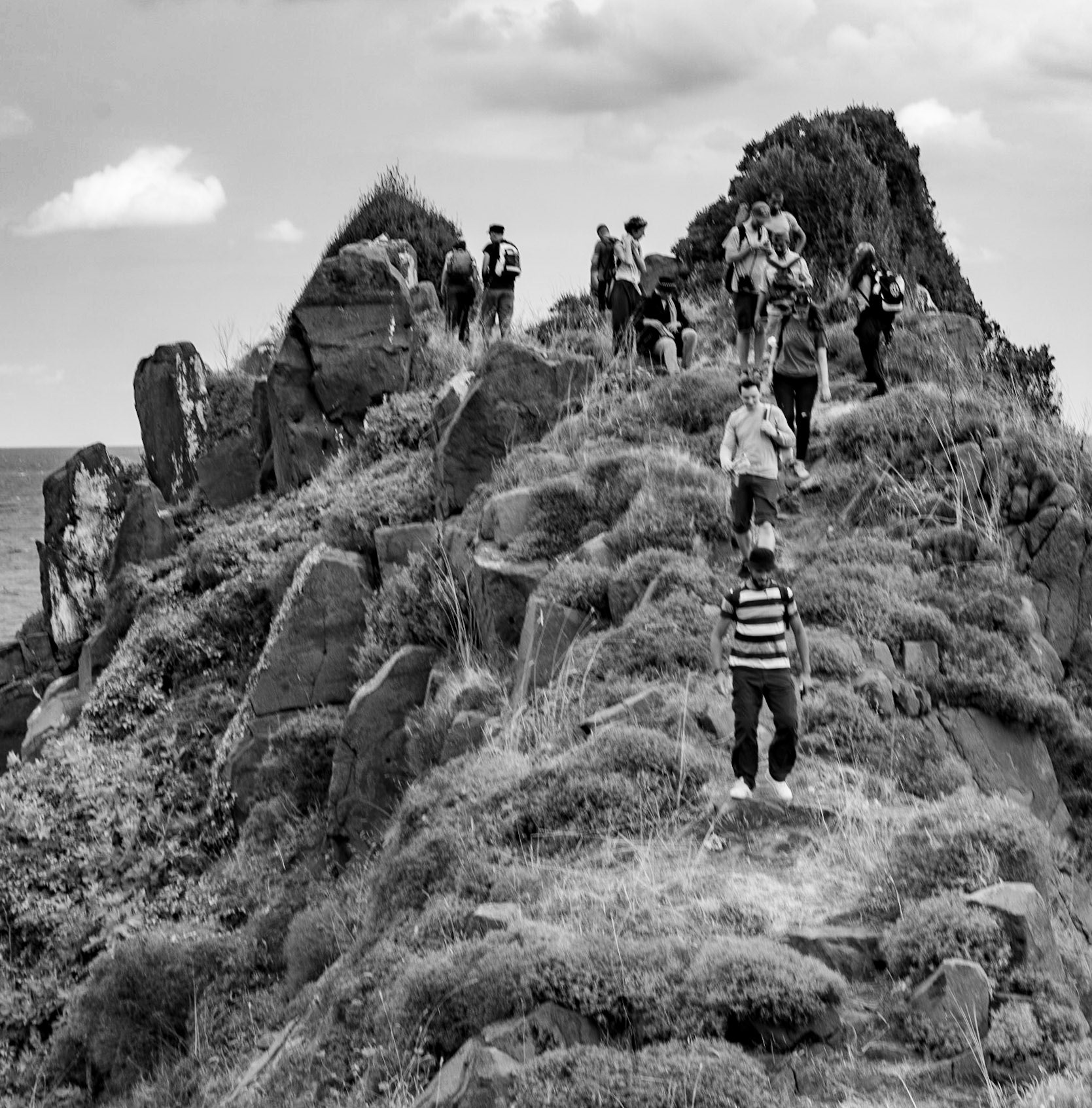 Karaburun: descending from the top