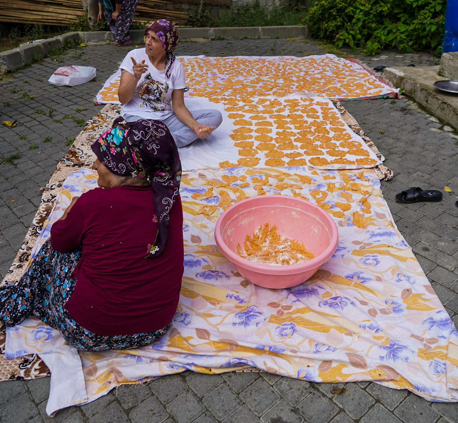 Cebeci: preparing tarhana