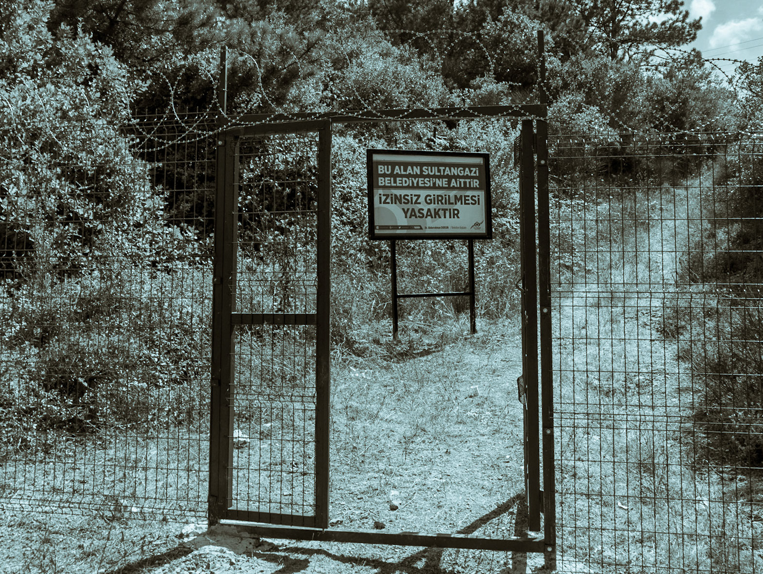 Güzelce aqueduct: Sultangazi youth camp's gate