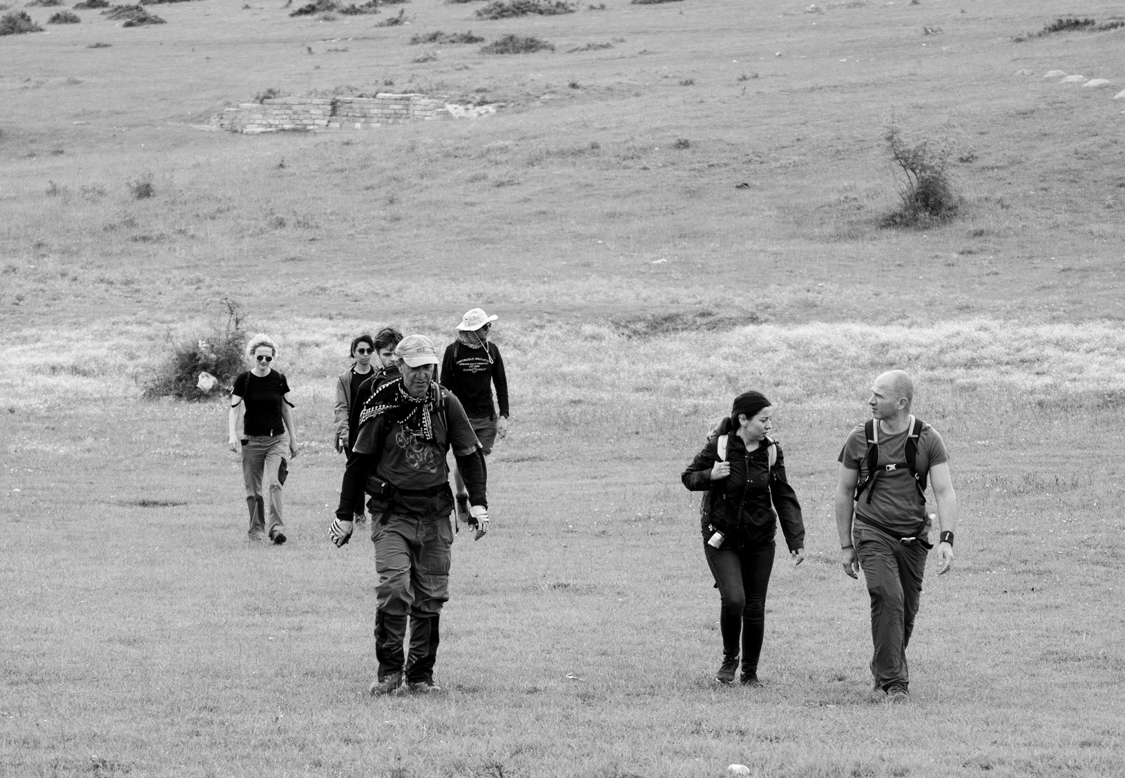 Kocabayır hill: walking towards Haçımaşlı woodland