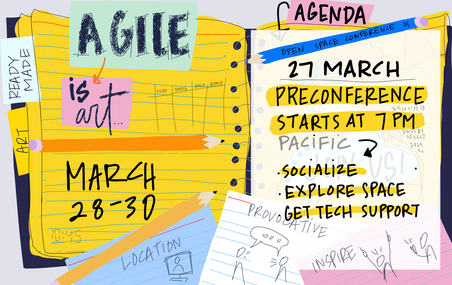 Open Space Illustration - Agenda