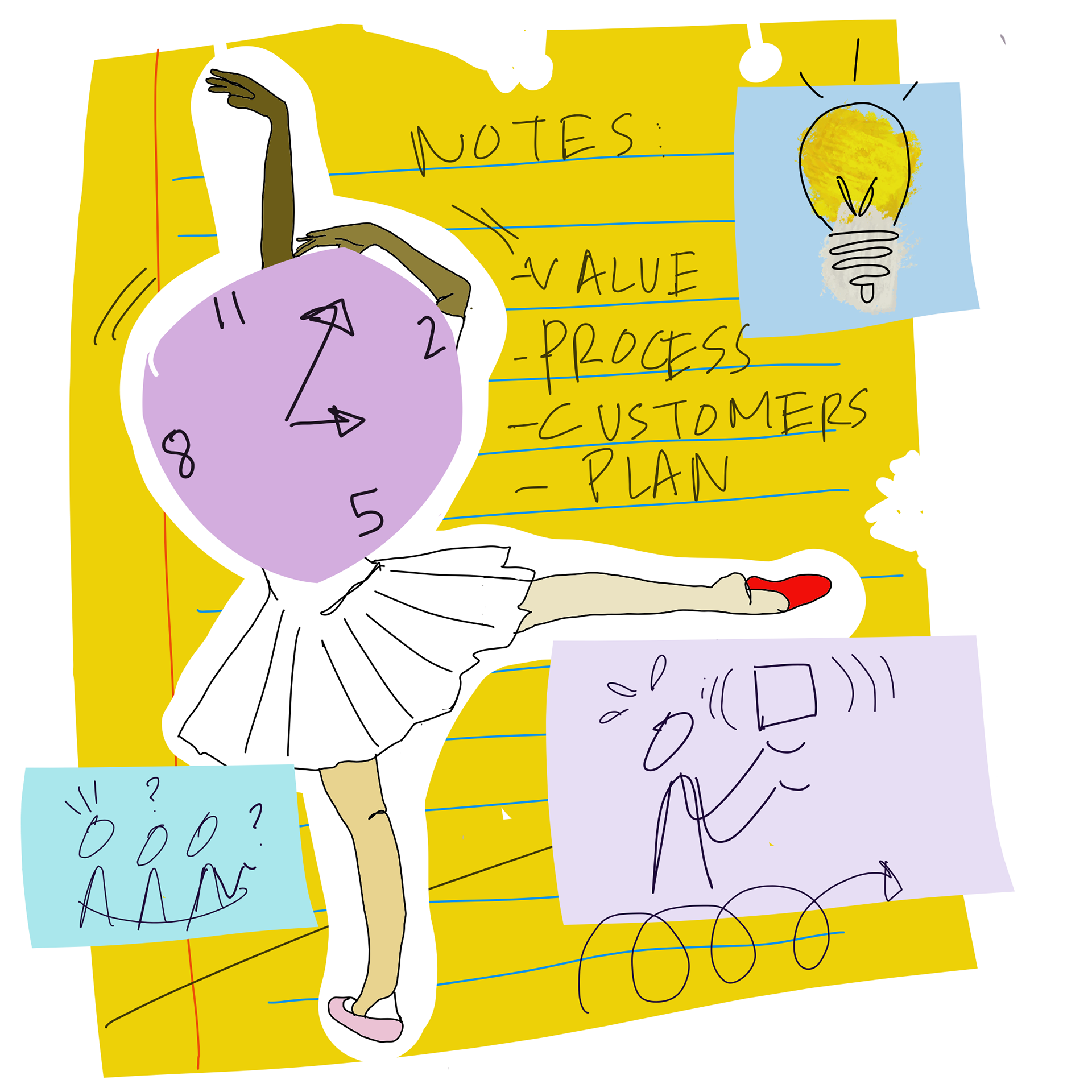 Open Space Illustration