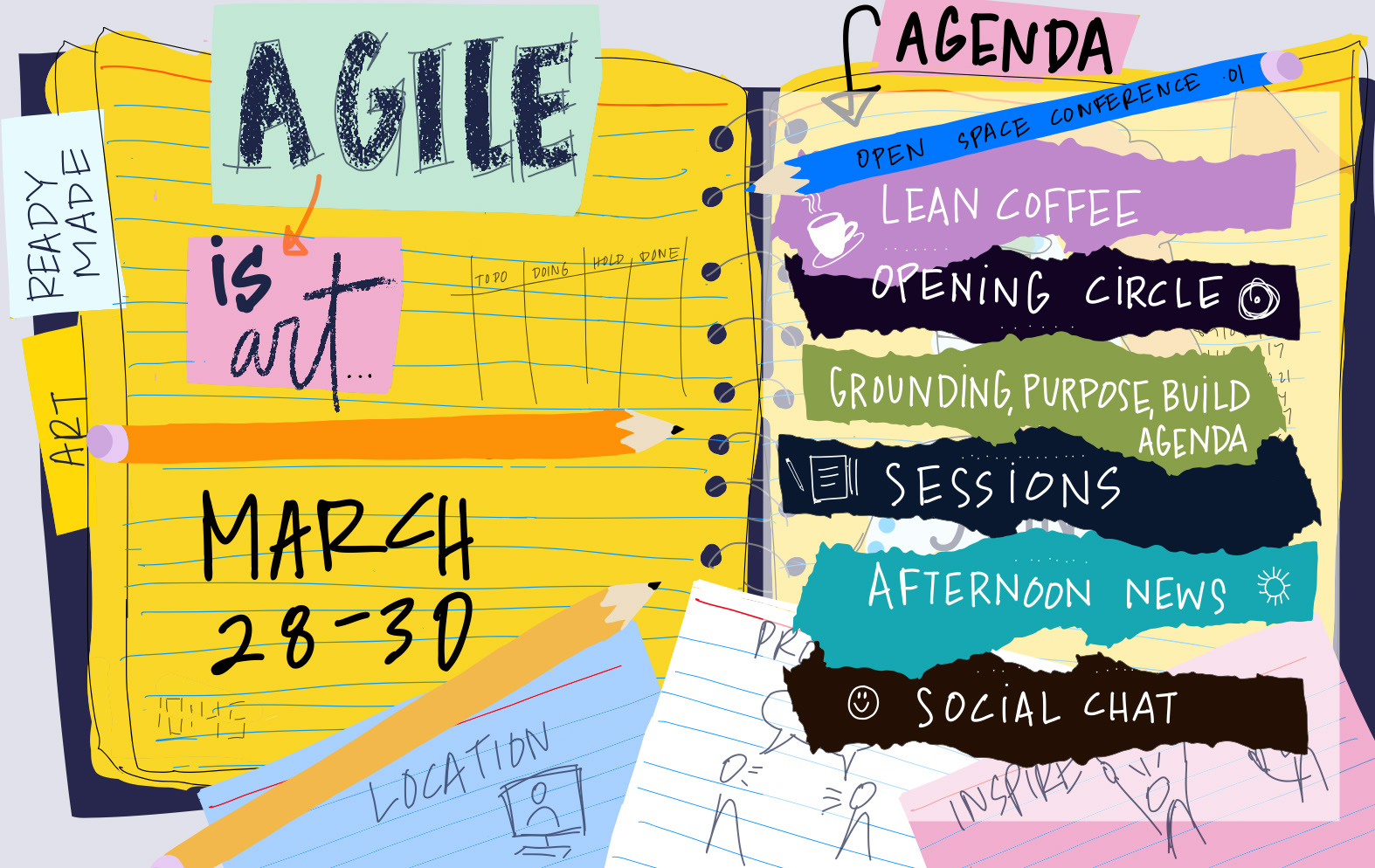 Open Space Illustration - Agenda