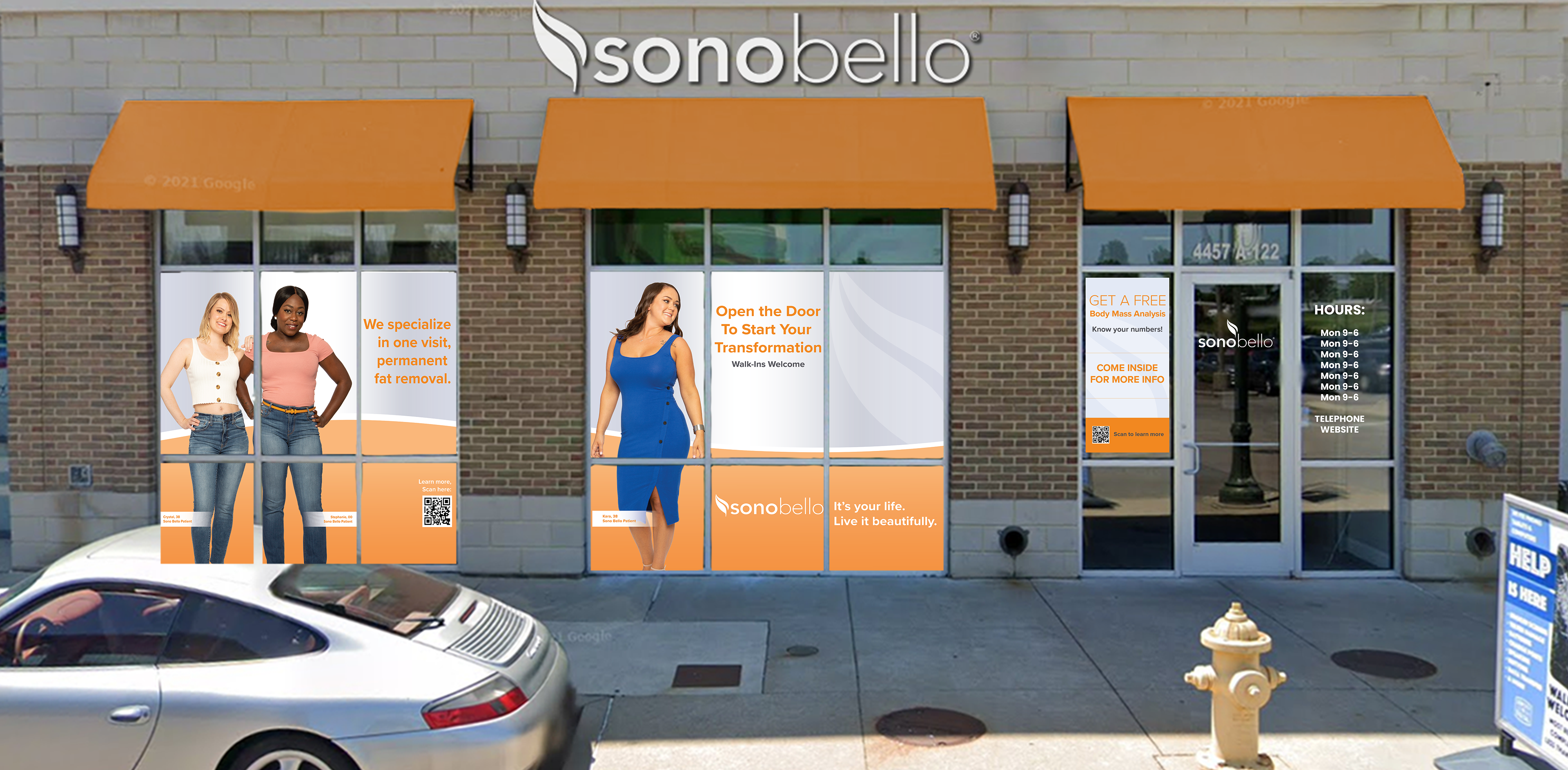 Proposed Retail Window Front Design