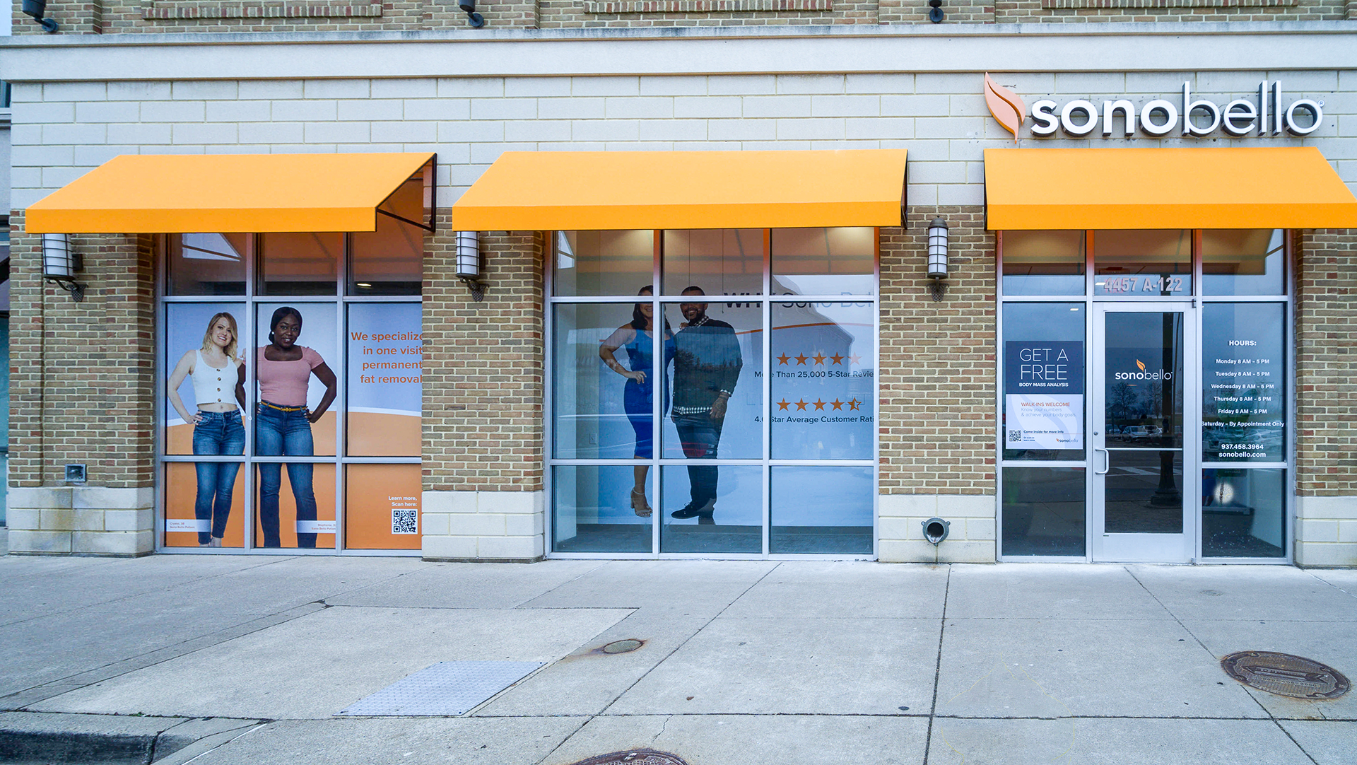 Completed Retail Window Front and Interior Design