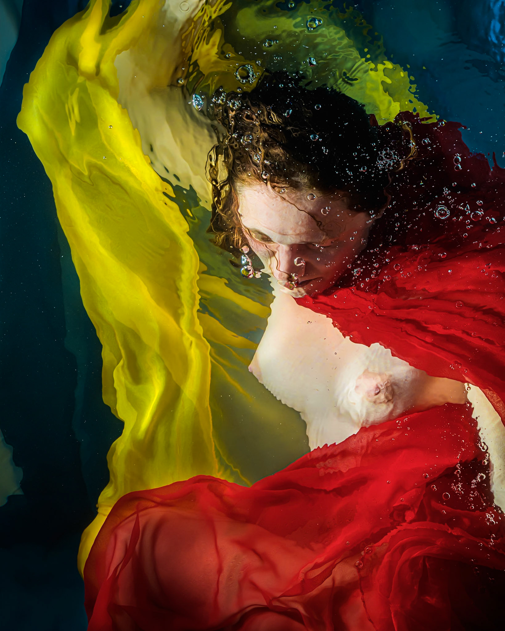 Emma in Red and Yellow-Aug 2019