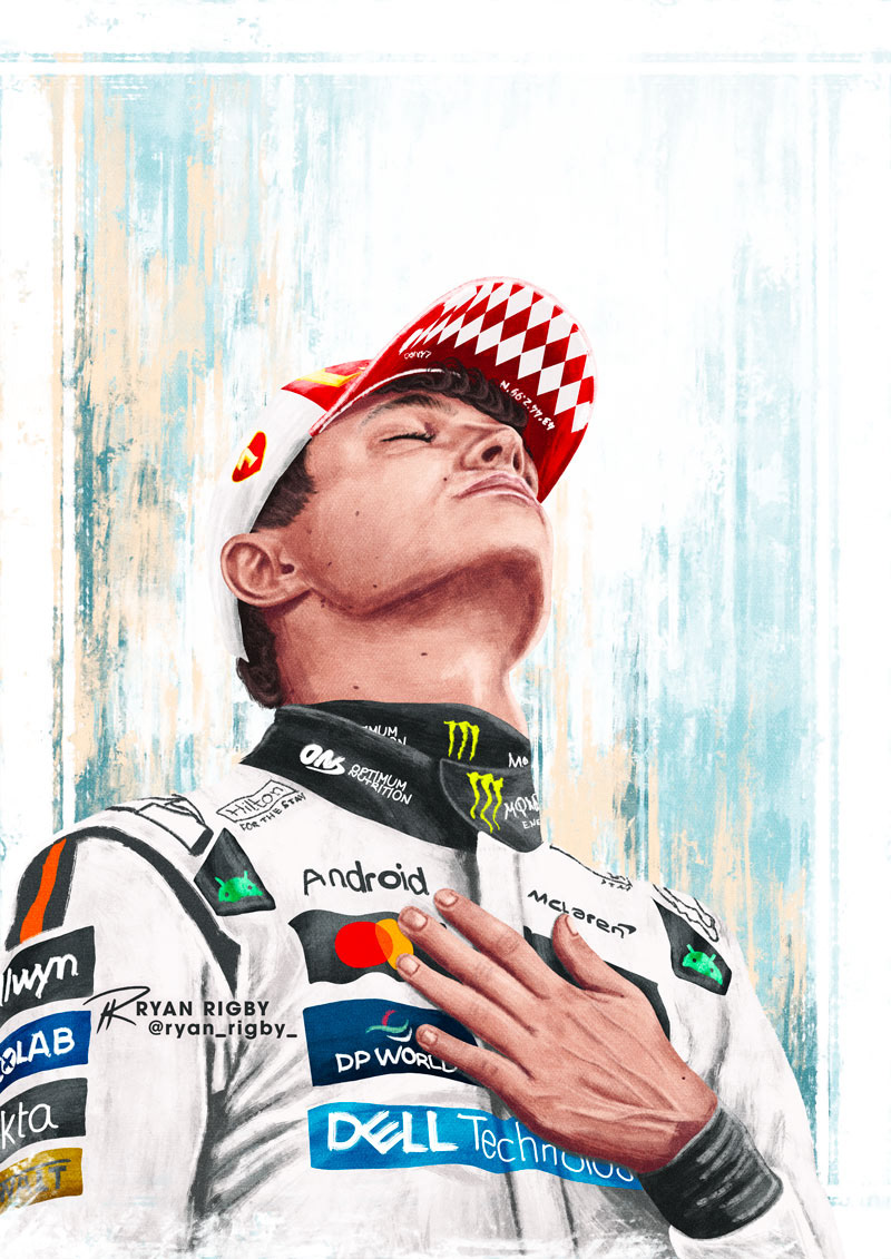 Lando Wins Monaco '25