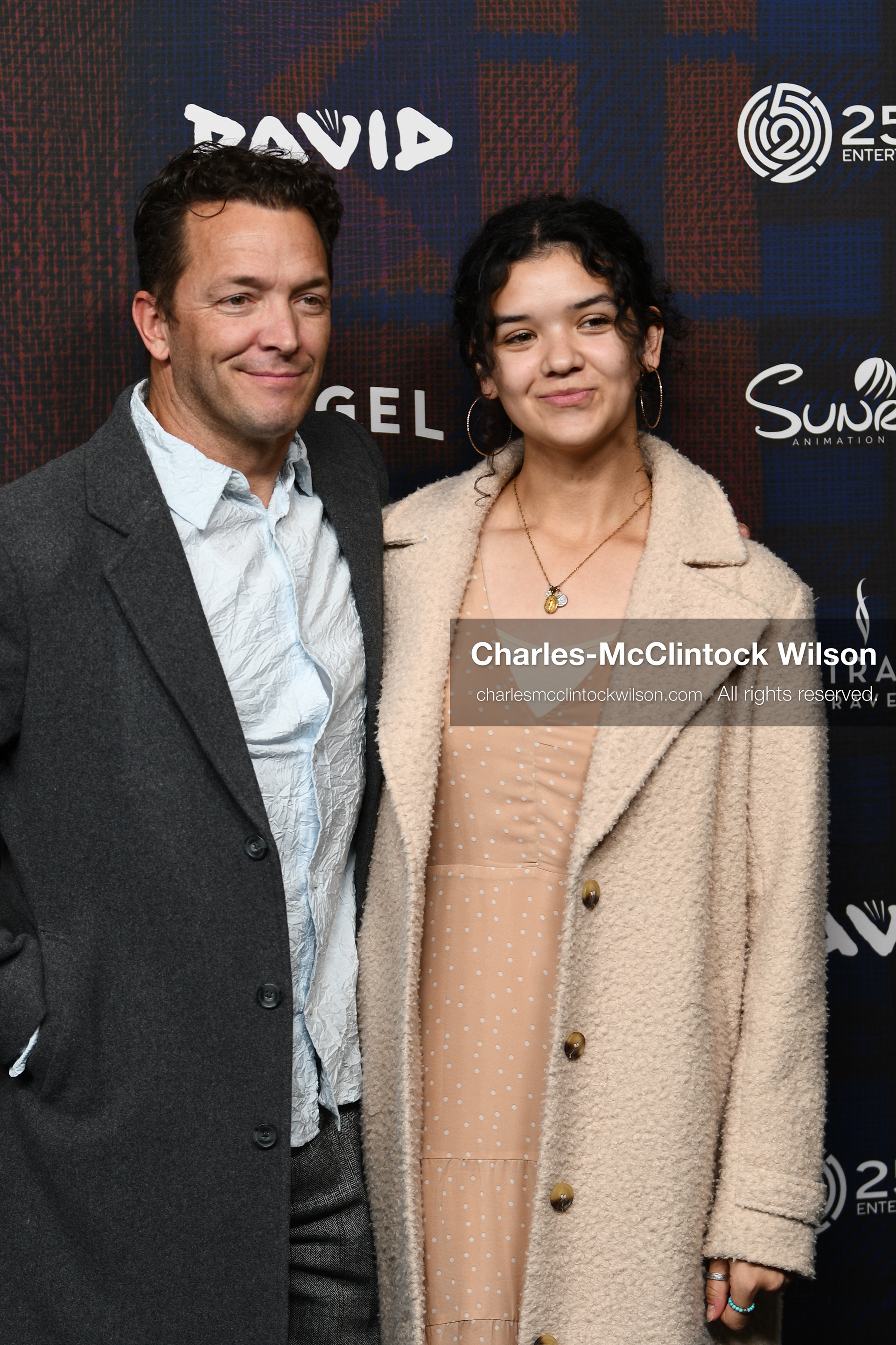 December 8, 2025, Lehi, Utah, USA: JASE BENNETT and RYKEL BENNETT attend the world premiere of DAVID at Megaplex Theatres Thanksgiving Point in Lehi, Utah, USA. (Credit Image: © Charles-McClintock Wilson/ZUMA Press Wire)