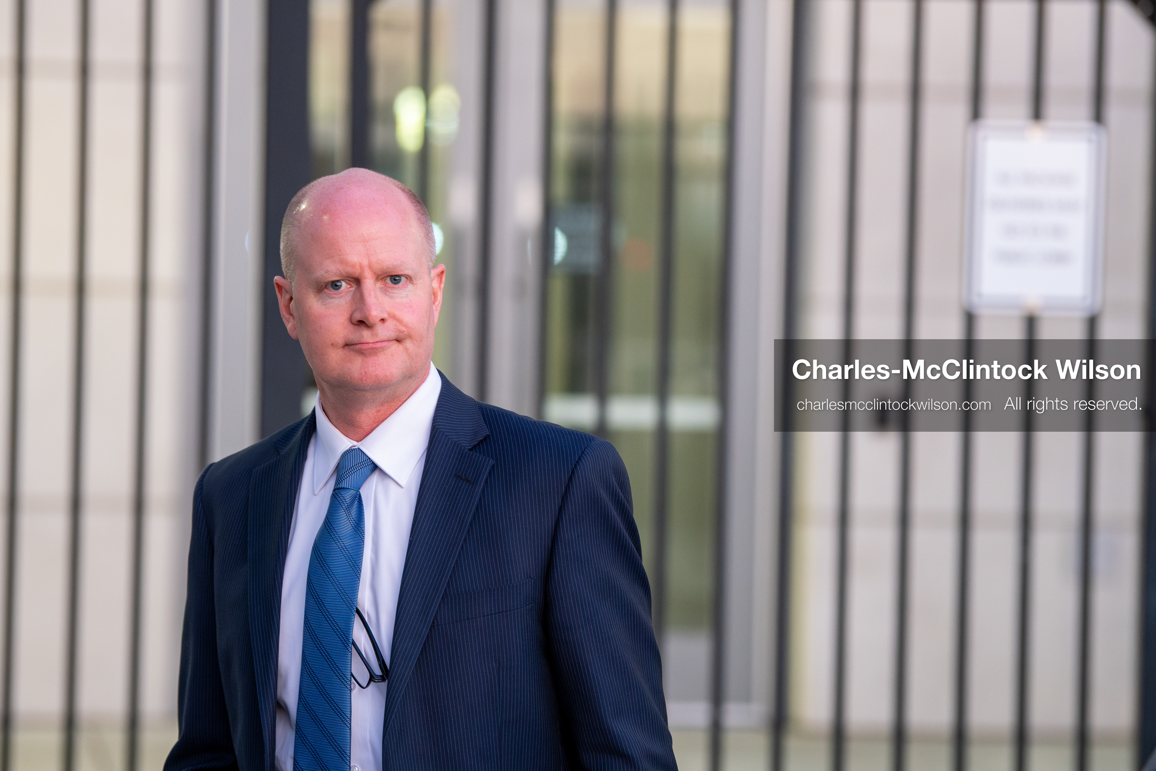January 16, 2026, Provo, Utah, USA: Prosecutor CHAD GRUNANDER leaves the Fourth Judicial District Courthouse in Provo, Utah, after the January 16, 2026, court hearing for Tyler Robinson. Robinson is the alleged killer of US conservative figure Charlie Kirk, who was fatally shot during an event at Utah Valley University. (Credit Image: © Charles-McClintock Wilson/ZUMA Press Wire)