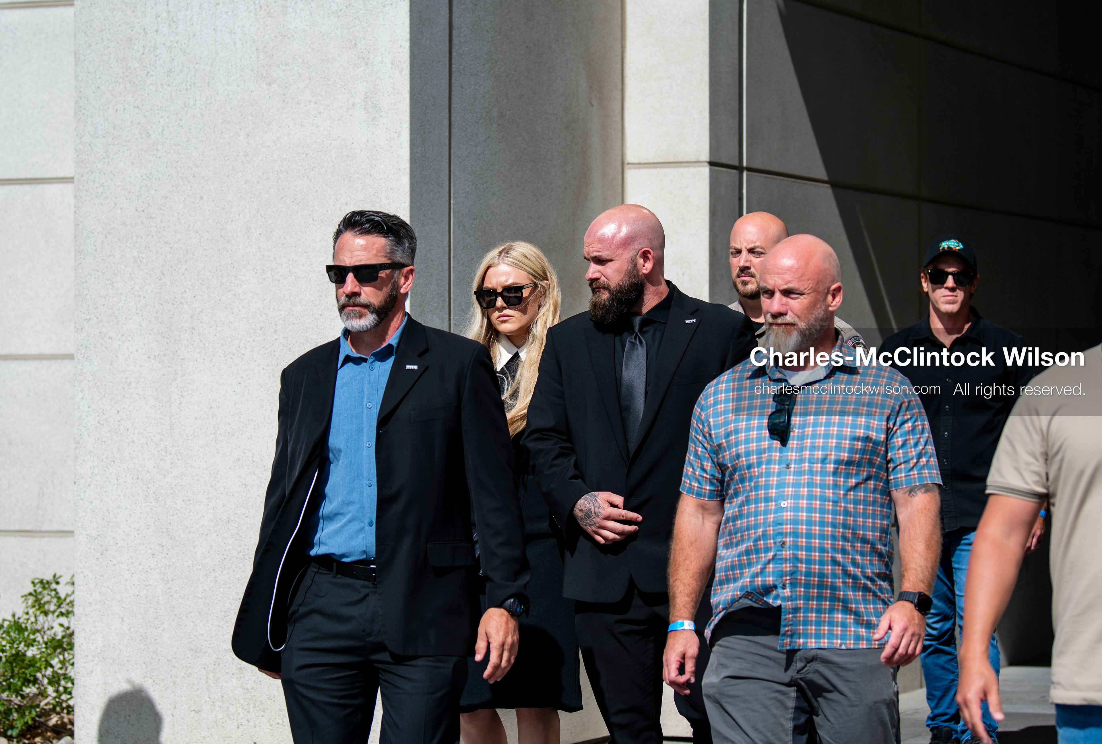  July 6, 2026, Provo, Utah, USA: ERIKA KIRK, CEO of Turning Point USA and widow of conservative activist Charlie Kirk, leaves the Fourth District Court in Provo following the preliminary hearing in the Tyler Robinson case. The hearing will determine whether prosecutors have established probable cause for the case to proceed. (Credit Image: © Charles-McClintock Wilson/ZUMA Press Wire)