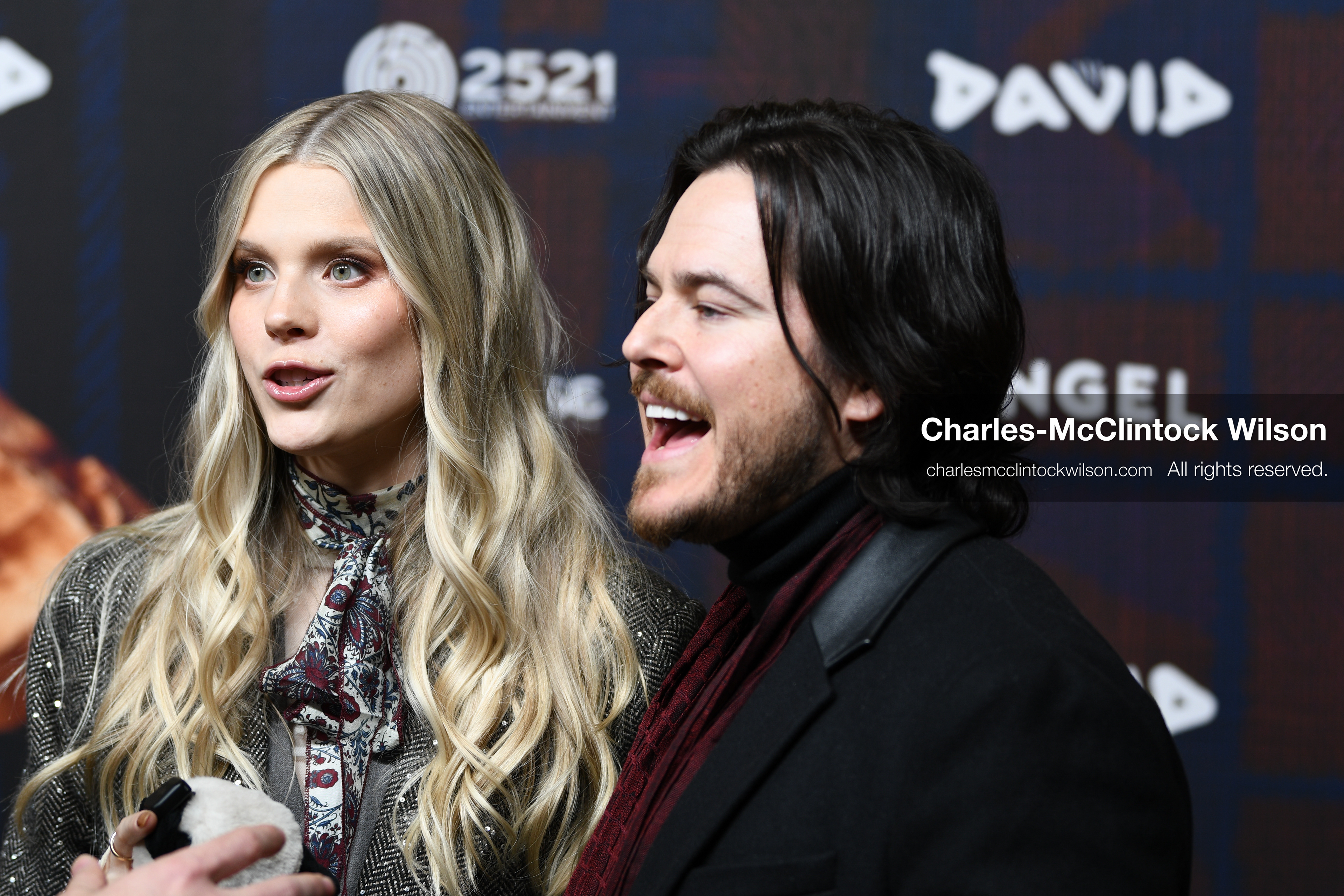 December 8, 2025, Lehi, Utah, USA: BROCK MONROE and MOLLY KATE KESTNER attend the world premiere of DAVID at Megaplex Theatres Thanksgiving Point in Lehi, Utah, USA. (Credit Image: © Charles-McClintock Wilson/ZUMA Press Wire)