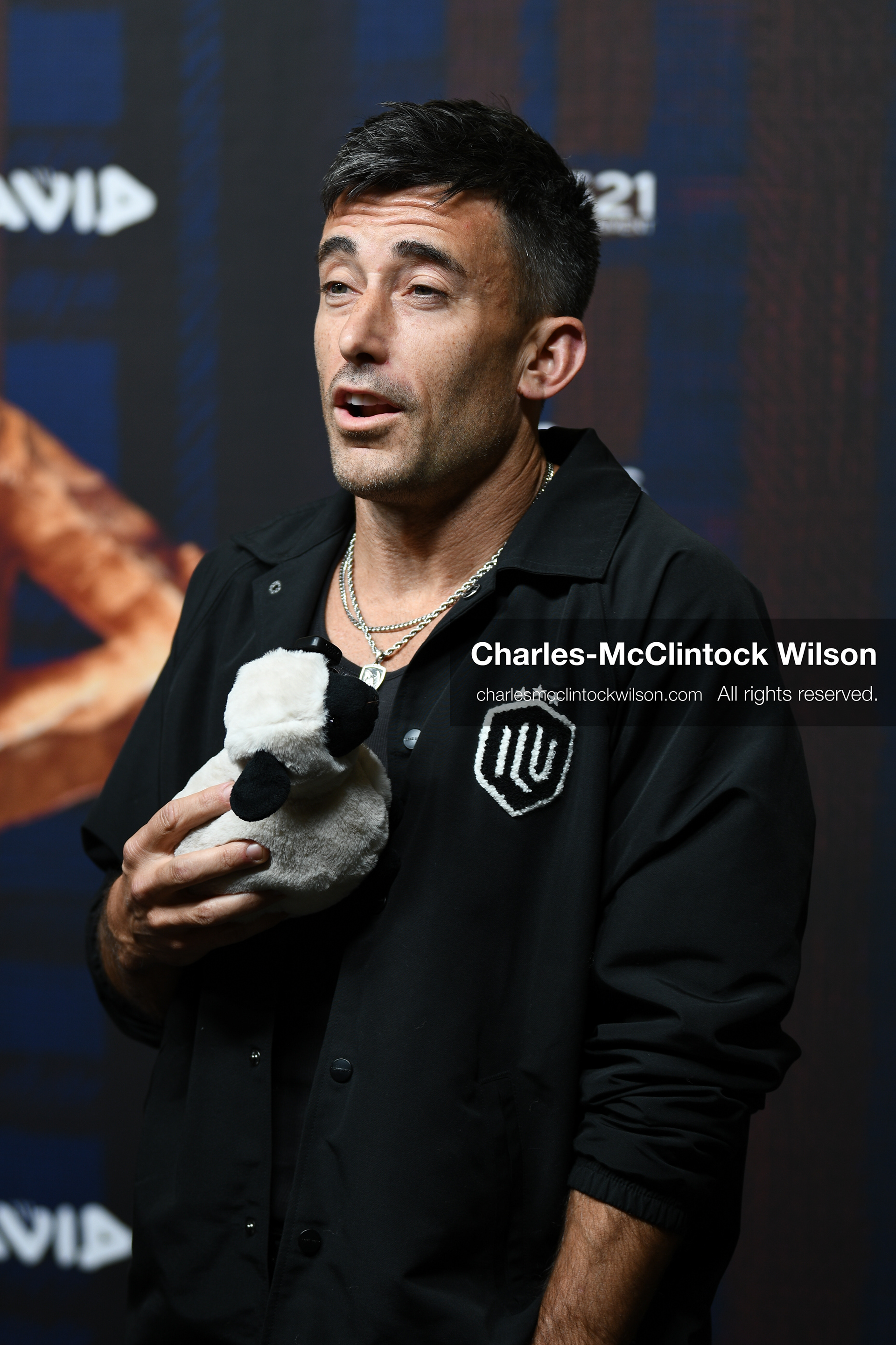 December 8, 2025, Lehi, Utah, USA: PHIL WICKHAM, voice of David, attends the world premiere of DAVID at Megaplex Theatres Thanksgiving Point in Lehi, Utah, USA. (Credit Image: © Charles-McClintock Wilson/ZUMA Press Wire)