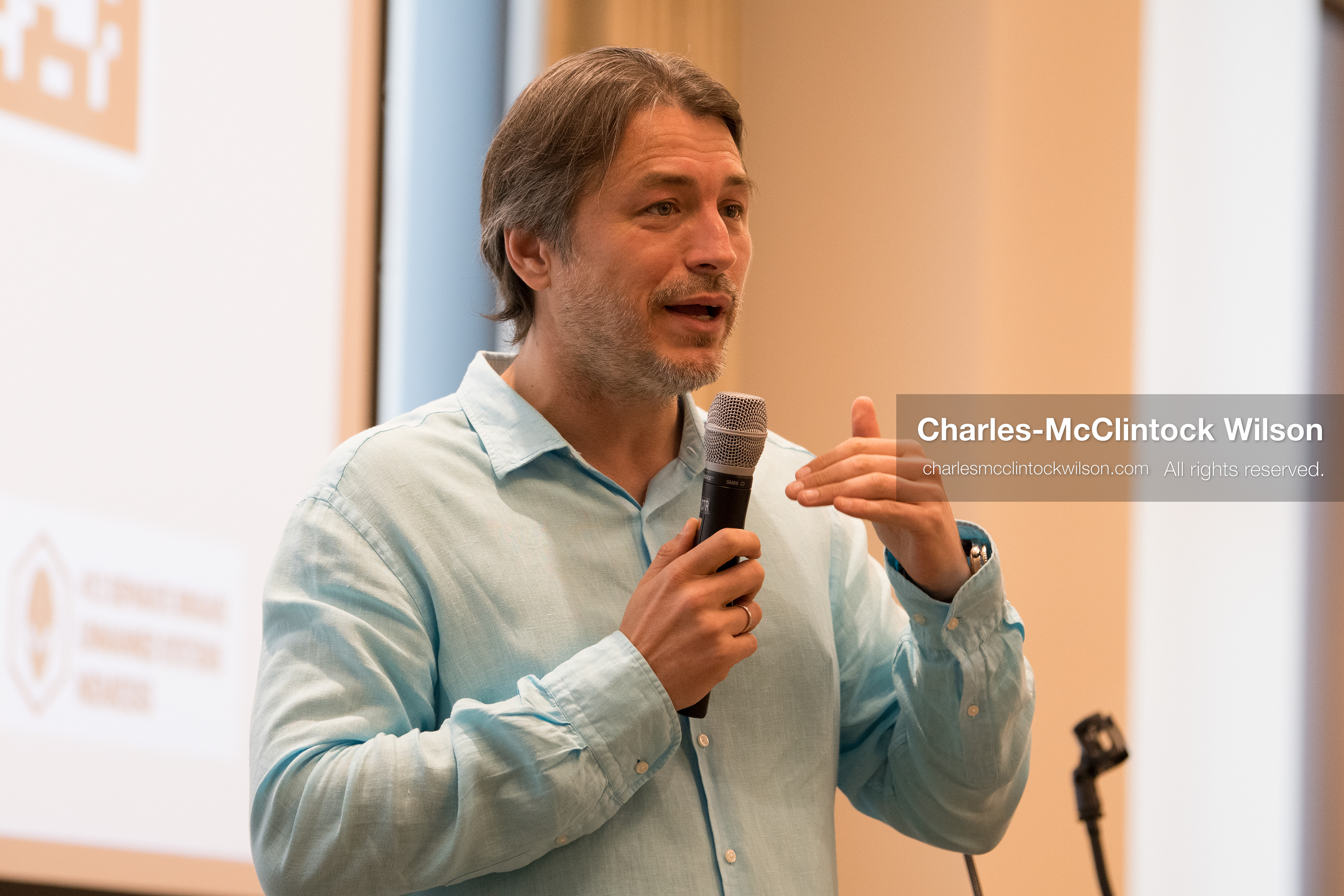  July 23, 2026, Salt Lake City, Utah, USA: Ukrainian activist SERHIY PRYTULA speaks during a community meeting at the Utah State Capitol building in Salt Lake City, Utah, on Thursday, July 23, 2026. The event, titled ''Ukraine in the Fifth Year of the Full-Scale War: An Honest Conversation,'' was hosted by the Prytula Foundation USA to discuss civil defense and ongoing humanitarian aid initiatives. (Credit Image: © Charles-McClintock Wilson/ZUMA Press Wire)