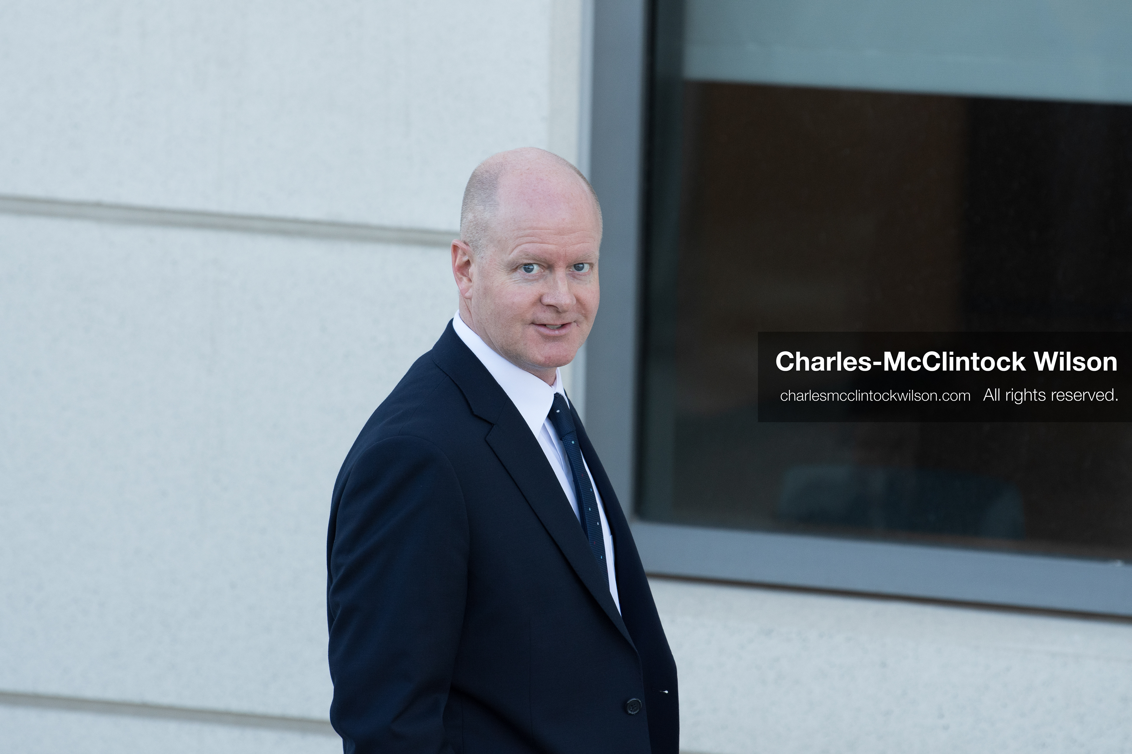March 13, 2026, Provo, Utah, USA: Deputy Utah County Attorney CHAD GRUNANDER arrives at the Fourth District Court in Provo, Utah, on March 13, 2026, for a hearing on media access in the Tyler Robinson case involving the death of American political activist Charlie Kirk. (Credit Image: © Charles-McClintock Wilson/ZUMA Press Wire)