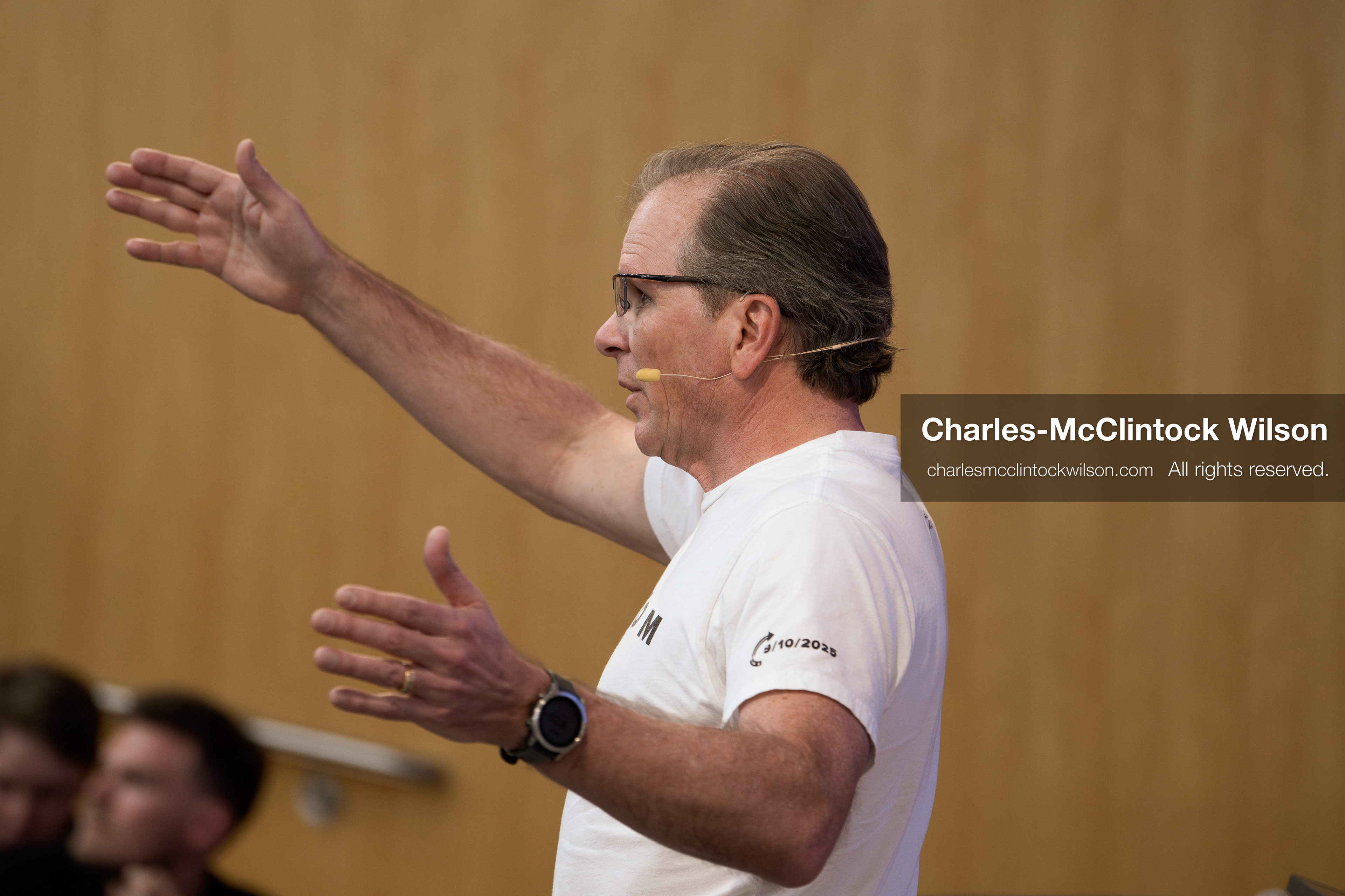 March 26, 2026, Orem, Utah, USA: US author, Christian apologist, and founder of http://CrossExamined.org Frank Turek speaks during a stop on his “Change My Mind” College Tour at Utah Valley University in Orem, Utah. The event, hosted by Ratio Christi, included discussions on faith, philosophy, and the problem of evil. (Credit Image: © Charles-McClintock Wilson/ZUMA Press Wire)