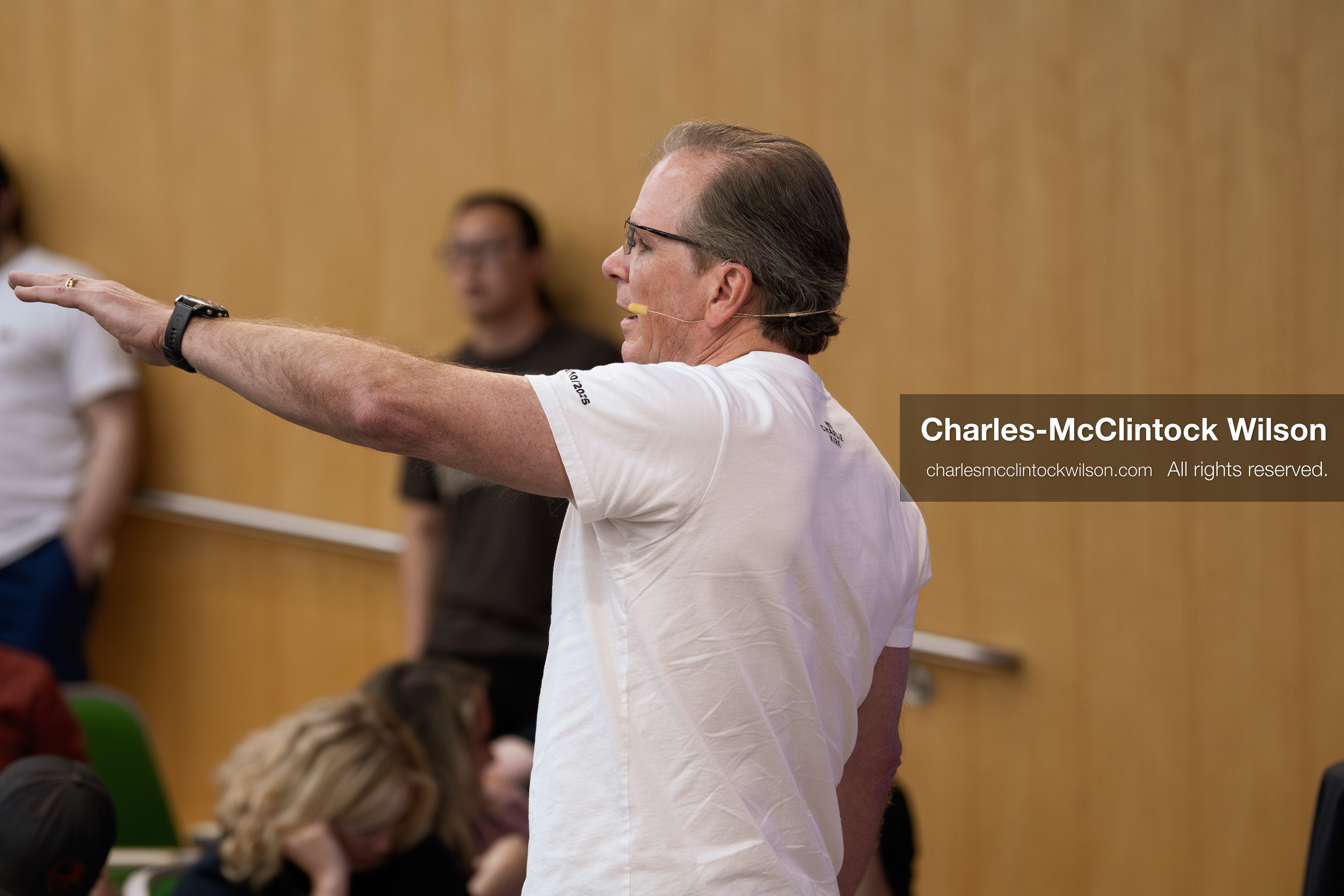 March 26, 2026, Orem, Utah, USA: US author, Christian apologist, and founder of http://CrossExamined.org Frank Turek speaks during a stop on his “Change My Mind” College Tour at Utah Valley University in Orem, Utah. The event, hosted by Ratio Christi, included discussions on faith, philosophy, and the problem of evil. (Credit Image: © Charles-McClintock Wilson/ZUMA Press Wire)